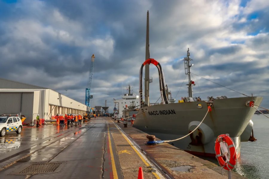 Ship Expected: NACC INDIAN for Glasgow King George V Dock 