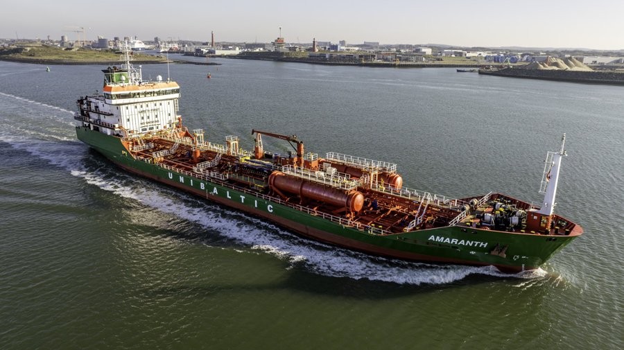 Currently transiting Irish Sea: AMARANTH