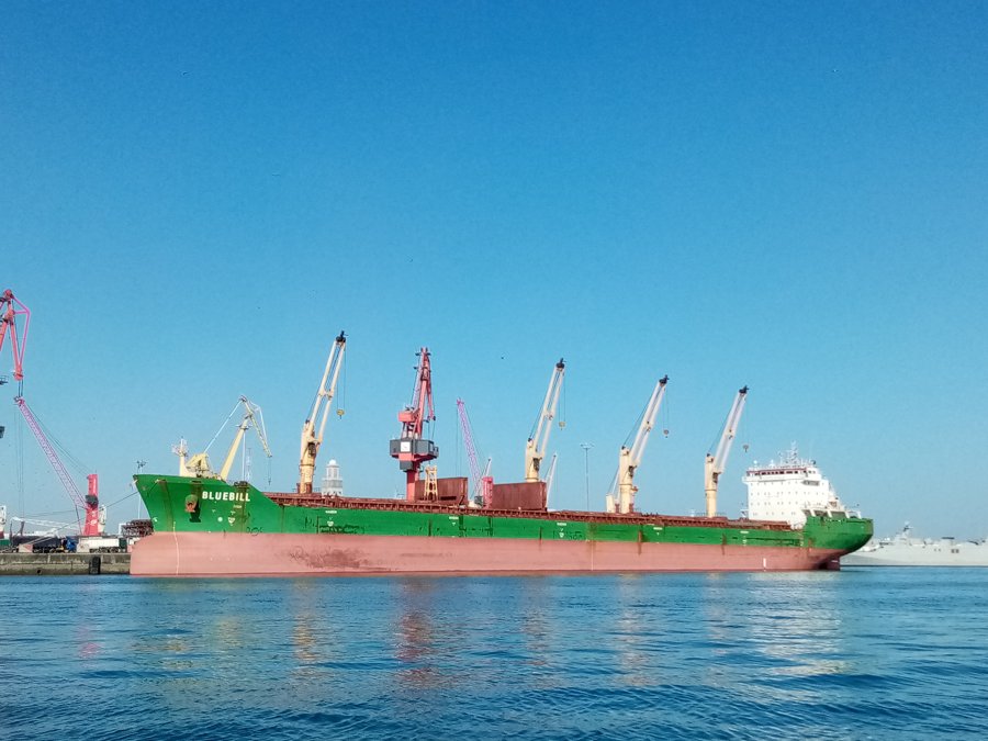 Currently transiting in Belfast Lough - BLUEBILL