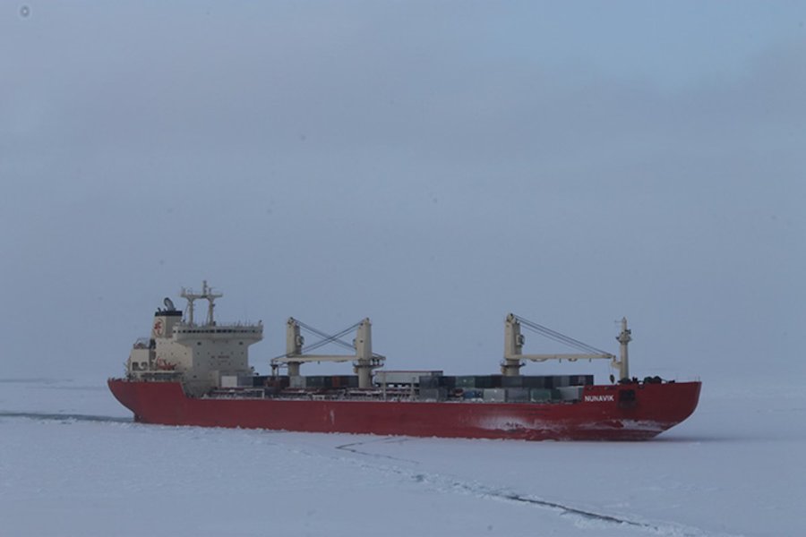 Currently transiting Orkneys to Cape Wrath - Fednav's NUNAVIK