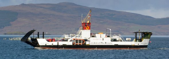 Ship Expected: ISLE OF CUMBRAE for Sandbank 