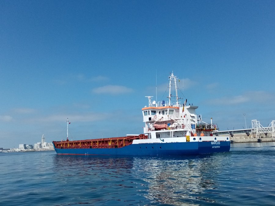 Eastmap: Eastbound: Currently in Douarnenez Bay for Hull: MARCUS