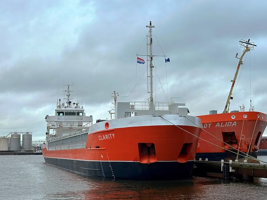 Ship Expected: CLARITY              for Ayr 