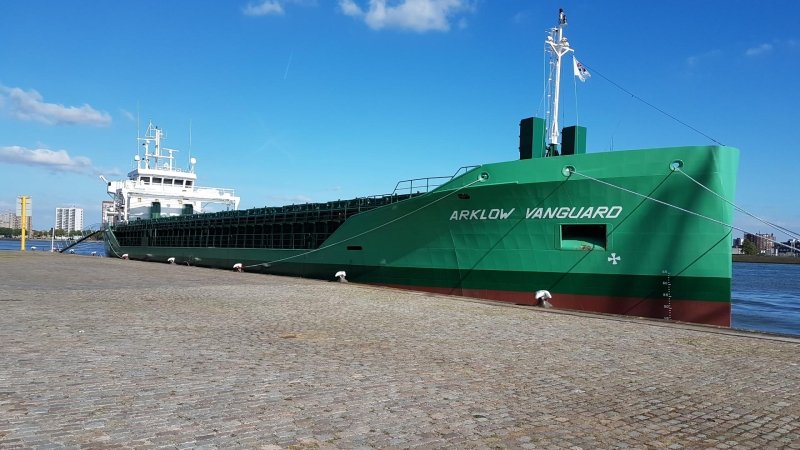Currently at anchor near Kinghorn, Forth: ARKLOW VANGUARD