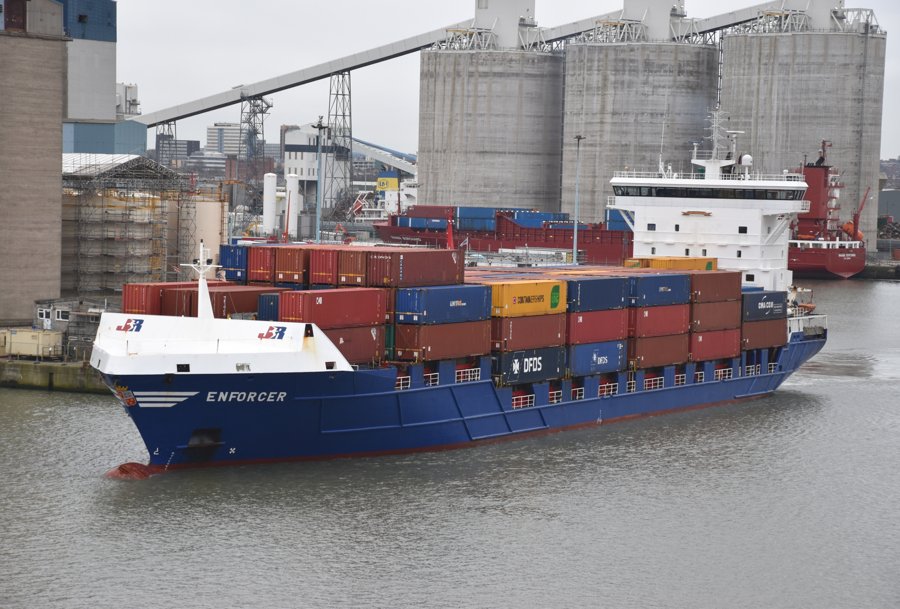 Ship Expected: ENFORCER for Greenock Ocean Terminal 