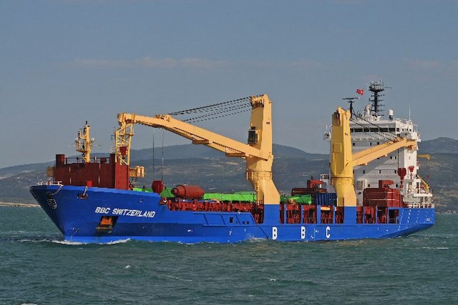 Currently docked in Belfast: BBC SWITZERLAND