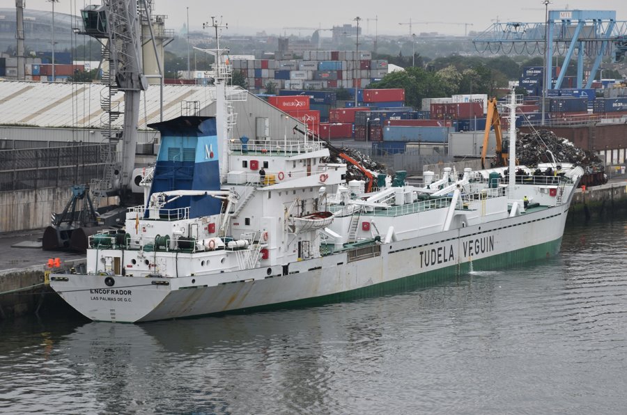 Currently Off North Spain for  Belfast: ENCOFRADOR