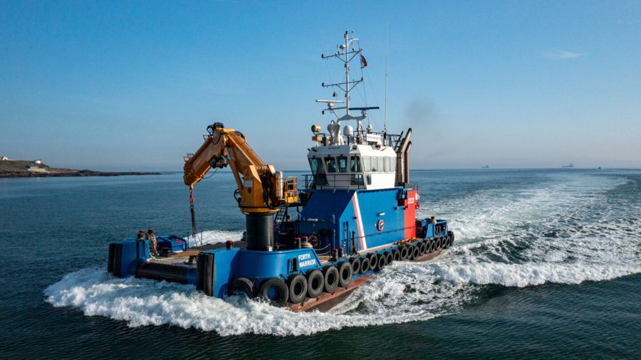 Ship Expected: FORTH WARRIOR for Greenock Ocean Terminal 