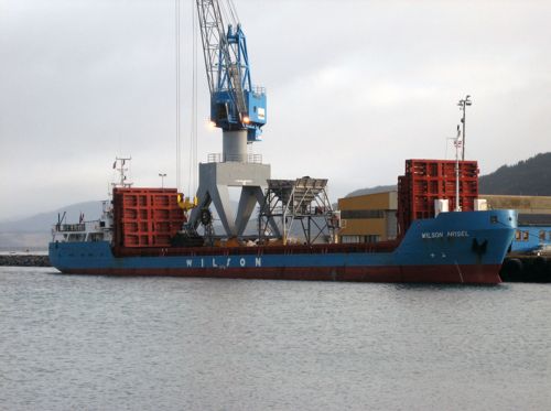 Expected Arrival: WILSON MOSEL at Glasgow King George V Dock