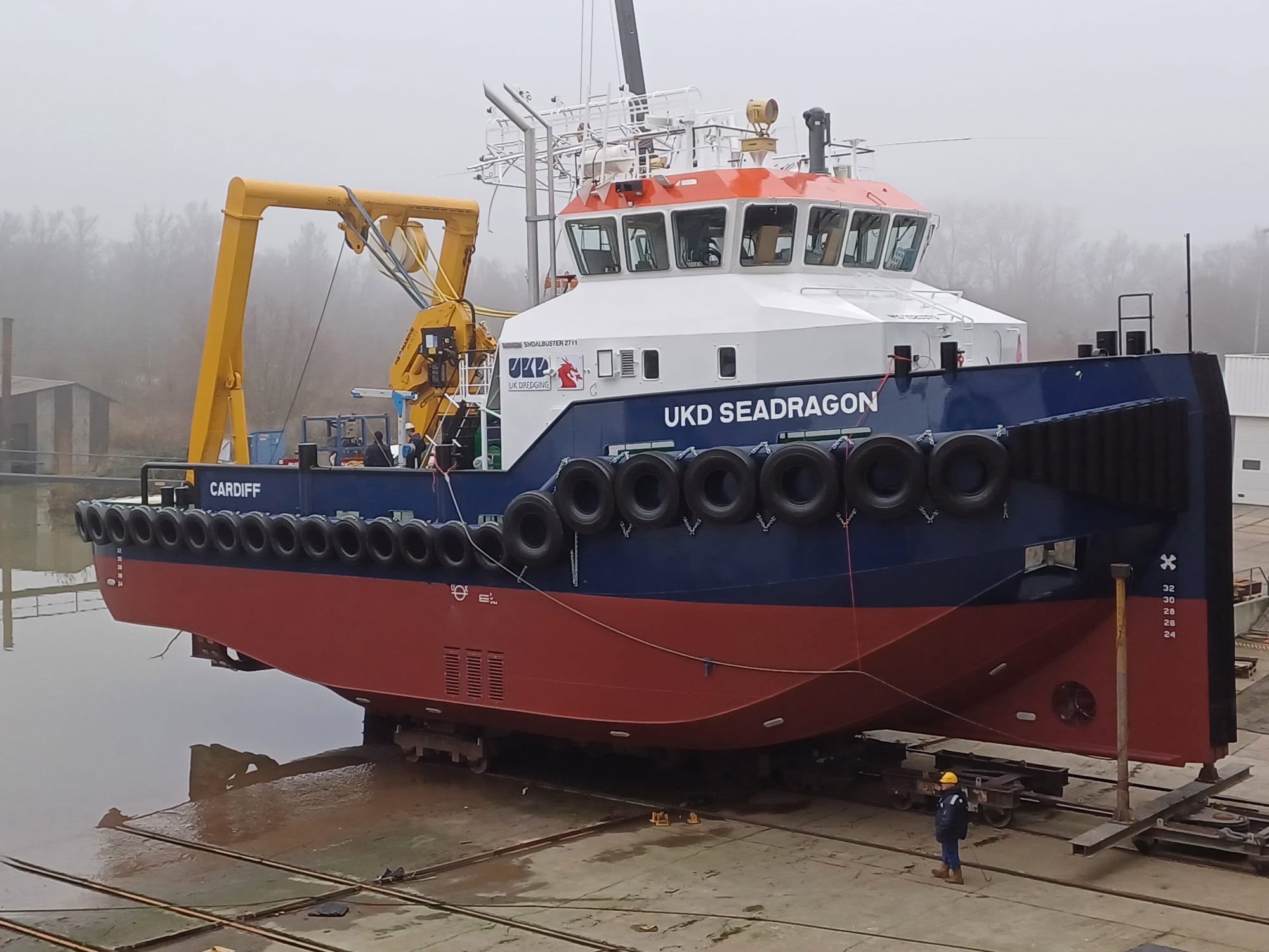 Humber Arrival: UKD SEADRAGON       