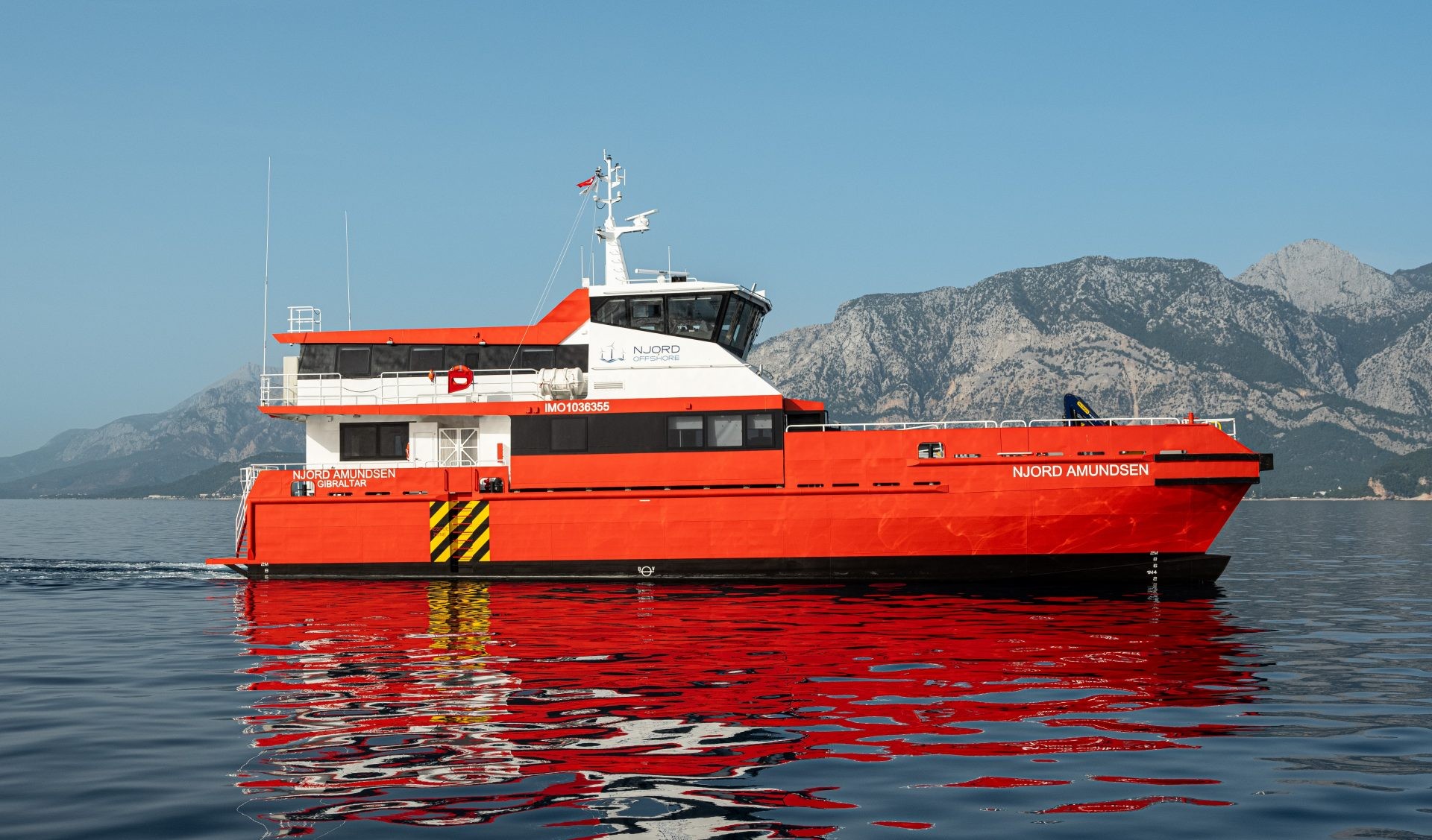 Humber Departure: NJORD AMUNDSEN