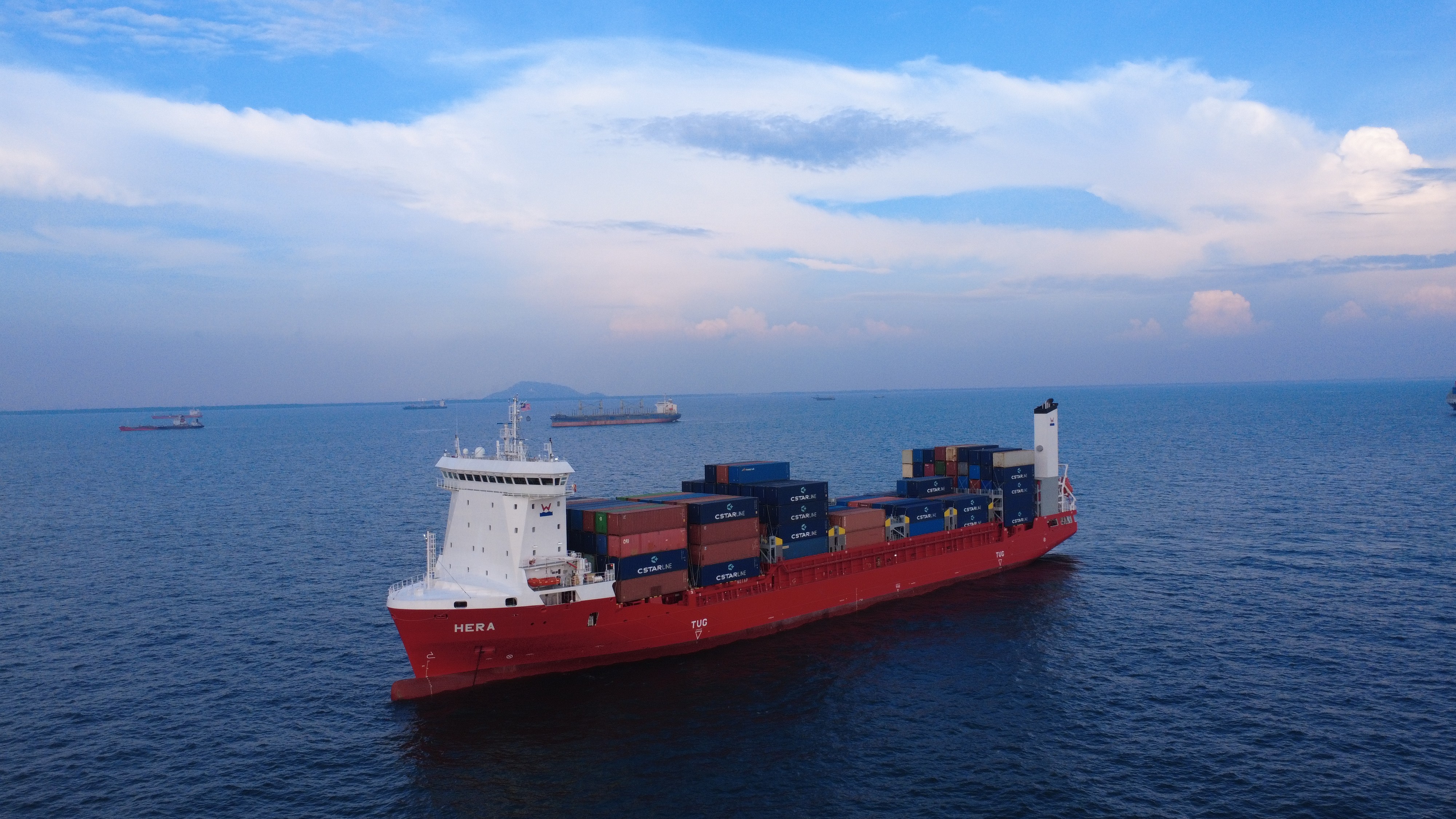  Irish Sea - HERA                 transiting Irish Sea off Wales