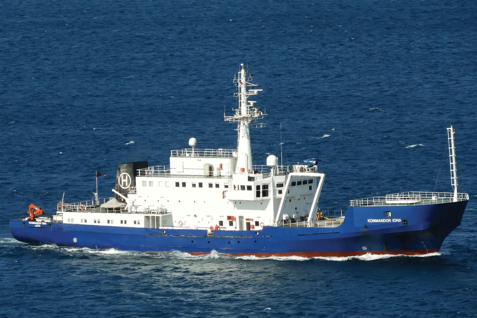 Cork Harbour Arrival: KOMMANDOR IONA      