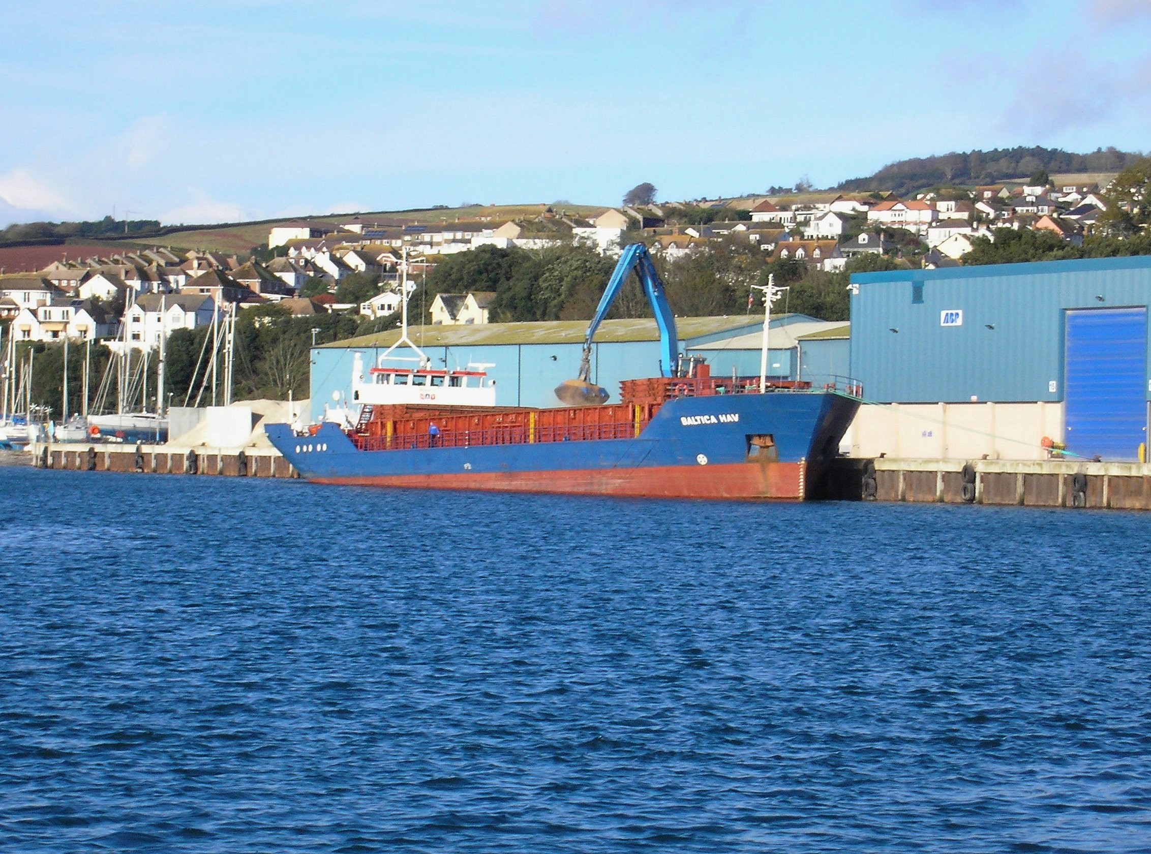 Transit: BALTICA HAV entering English South Coast at The Dover Strait