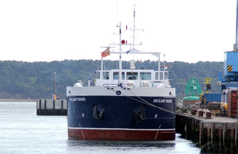 Medway Departure: SHETLAND TRADER