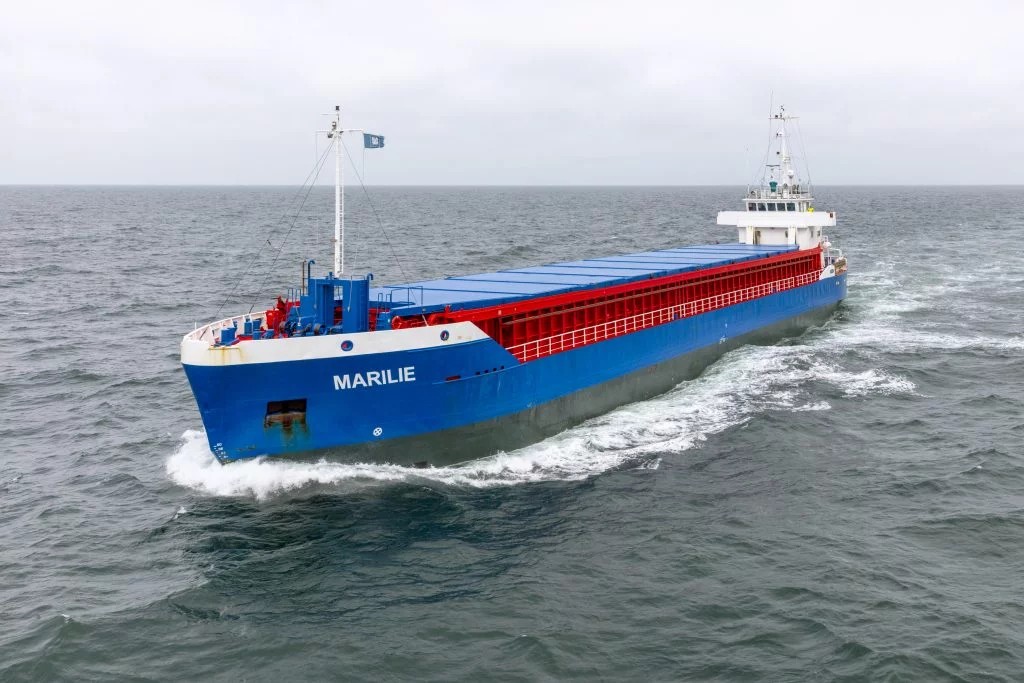 Transit: MARILIE              entering English South Coast at The Dover Strait