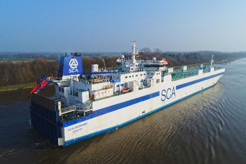 Transit: SCA OSTRAND entering English South Coast at The Dover Strait