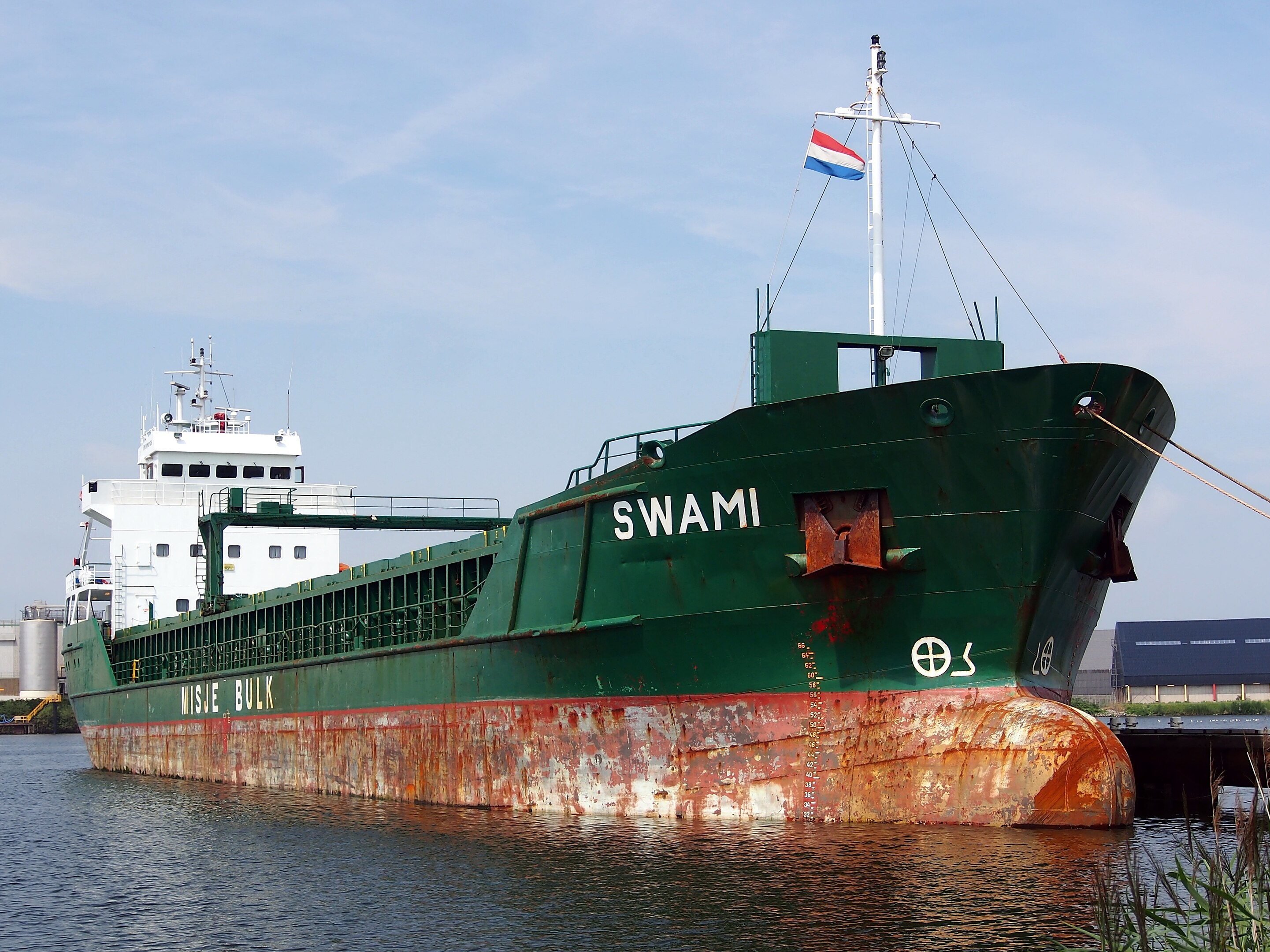 Transit: SWAMI                entering English South Coast at The Dover Strait