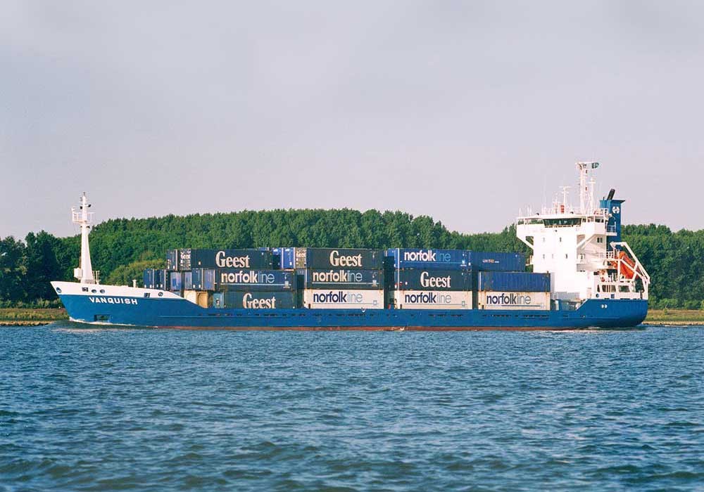 Transit: VANQUISH             entering English South Coast at The Dover Strait