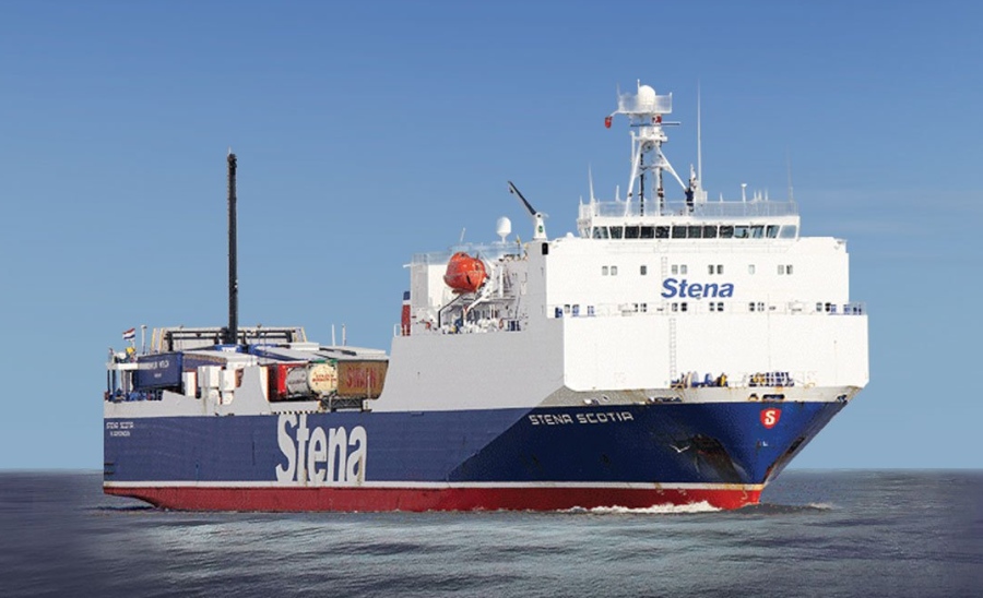 Mersey Departure: STENA SCOTIA