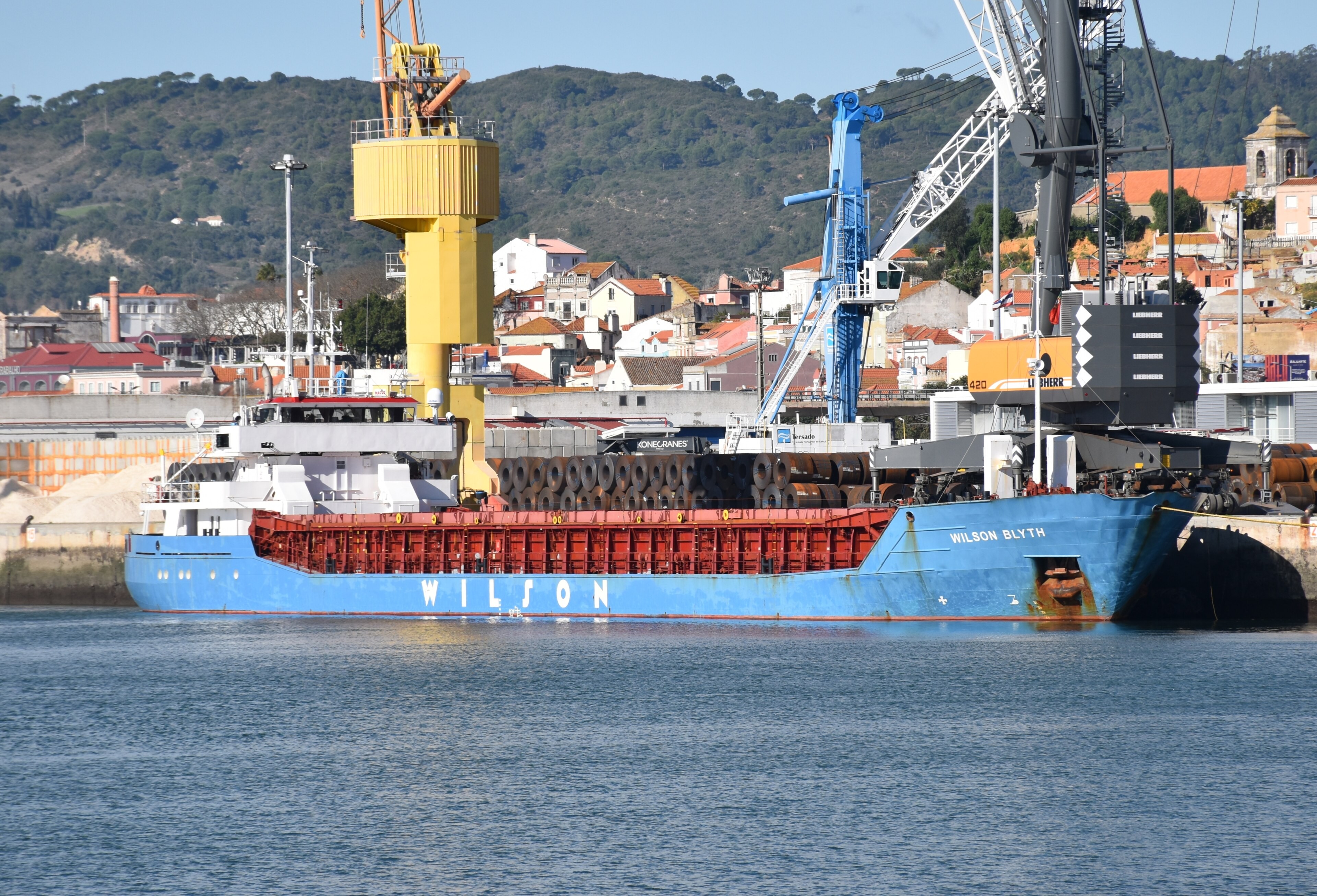 Cork Harbour Departure: WILSON BLYTH        
