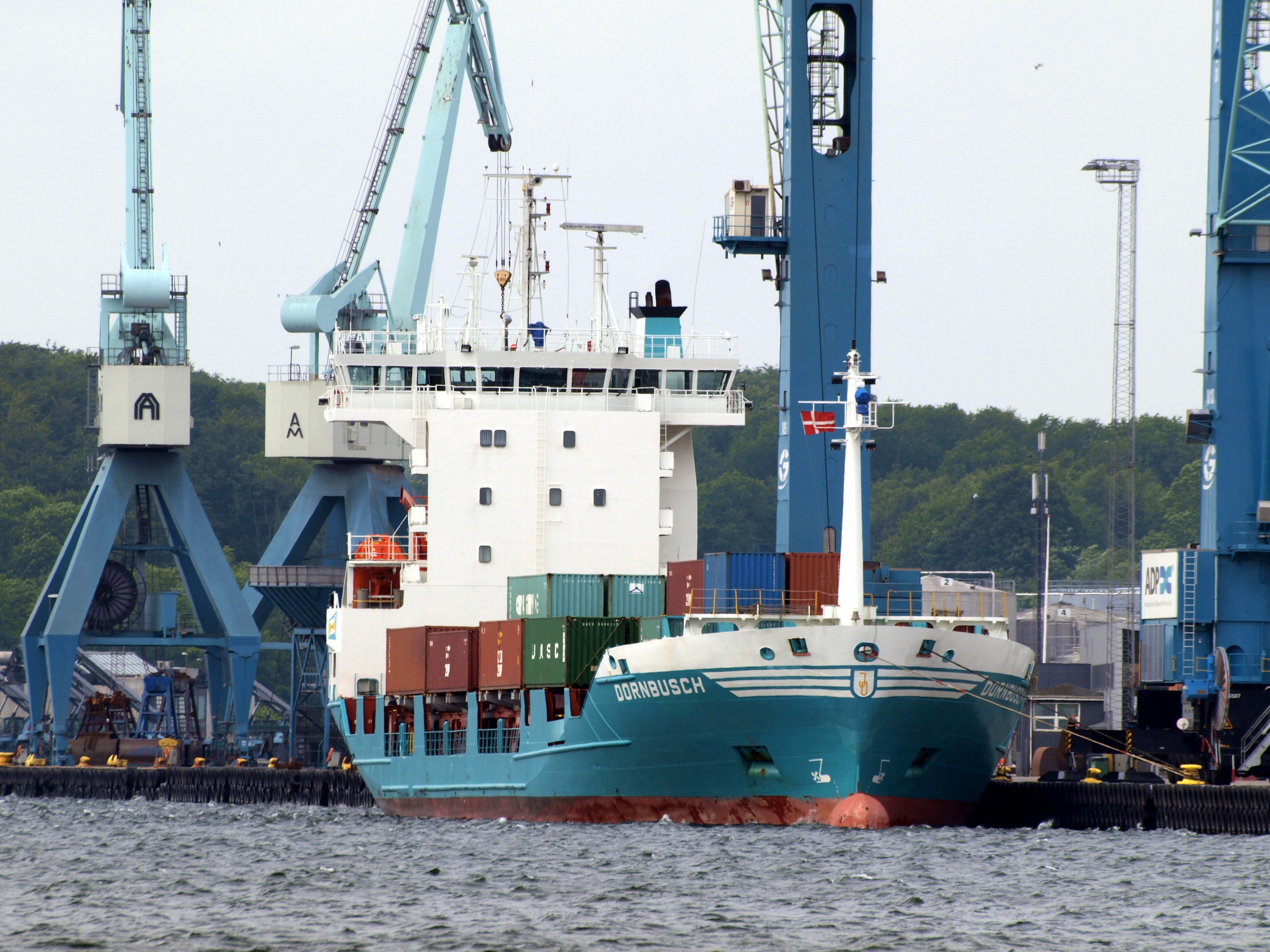  Irish Sea - DORNBUSCH transiting Irish Sea off Wales