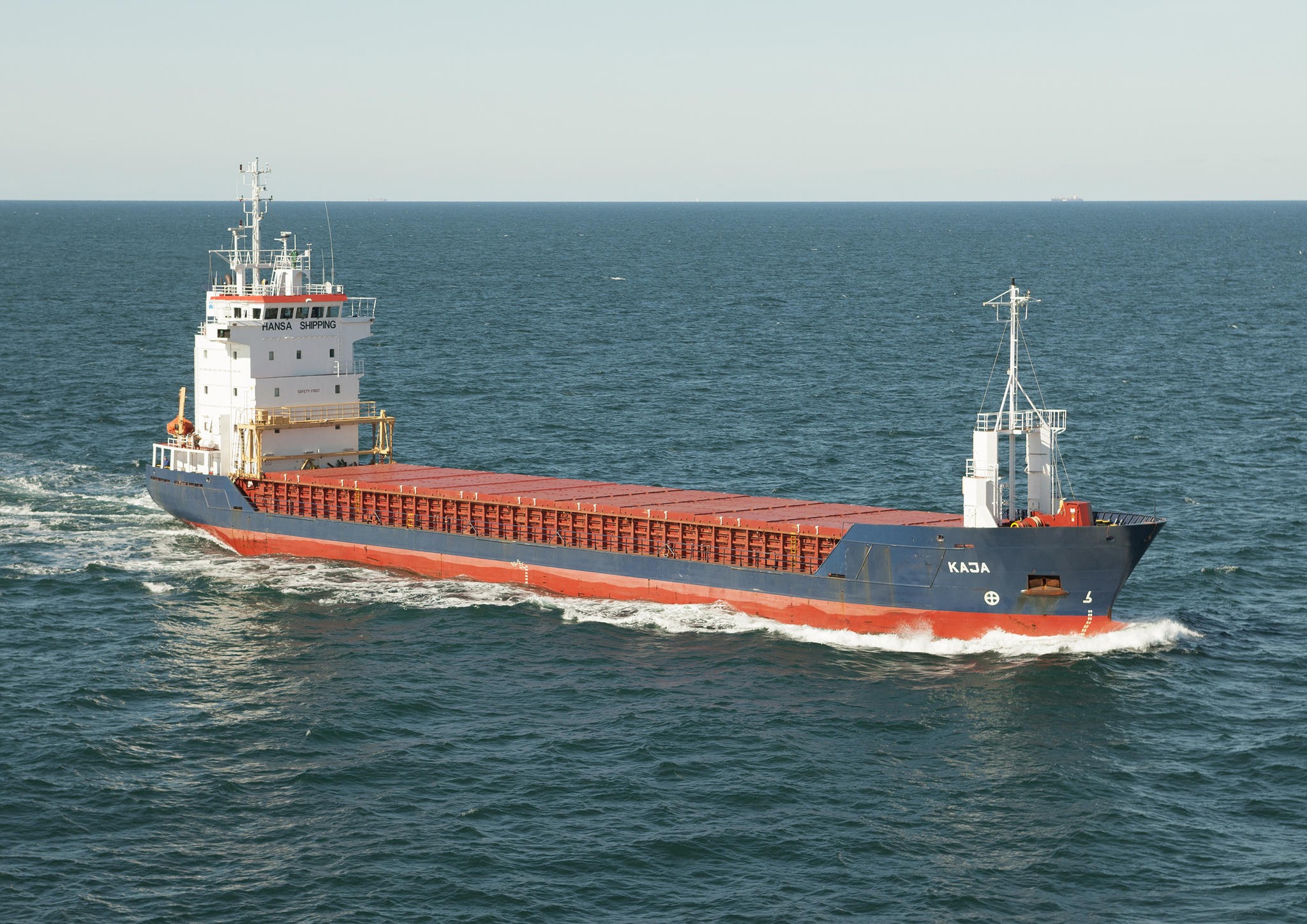 Transit: KAJA                 entering English South Coast at The Dover Strait