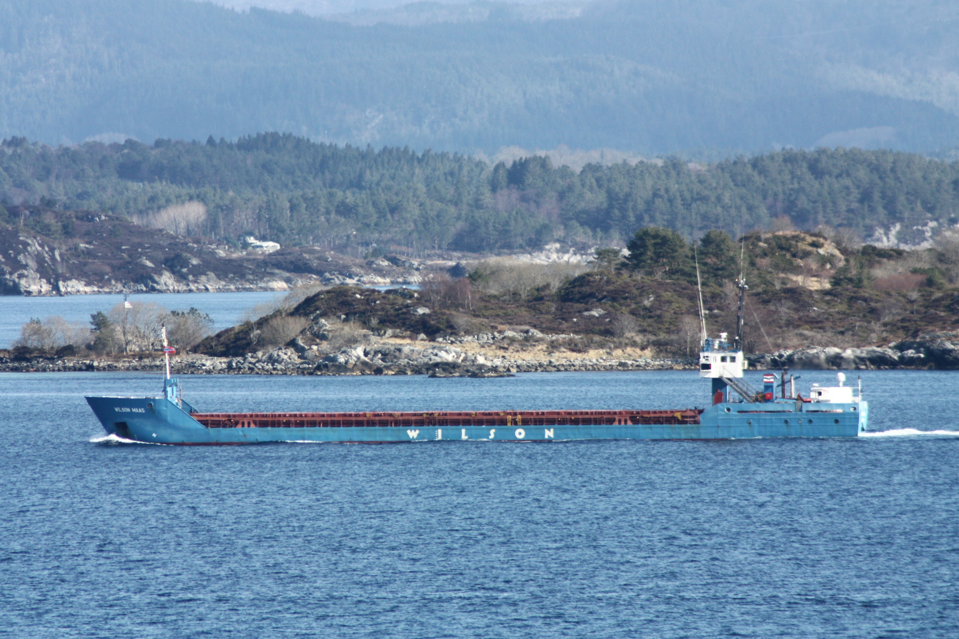  Scottish North Coast - WILSON MAAS          transiting Thurso Coast