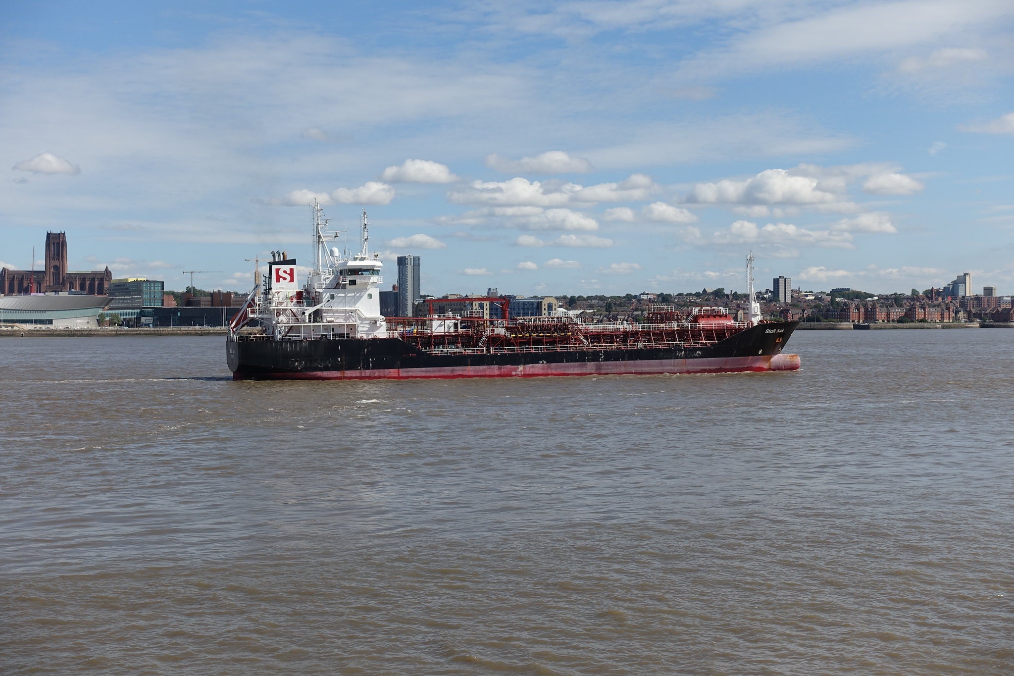  Scottish East Coast - STOLT AUK transiting Forth & Tay Coast
