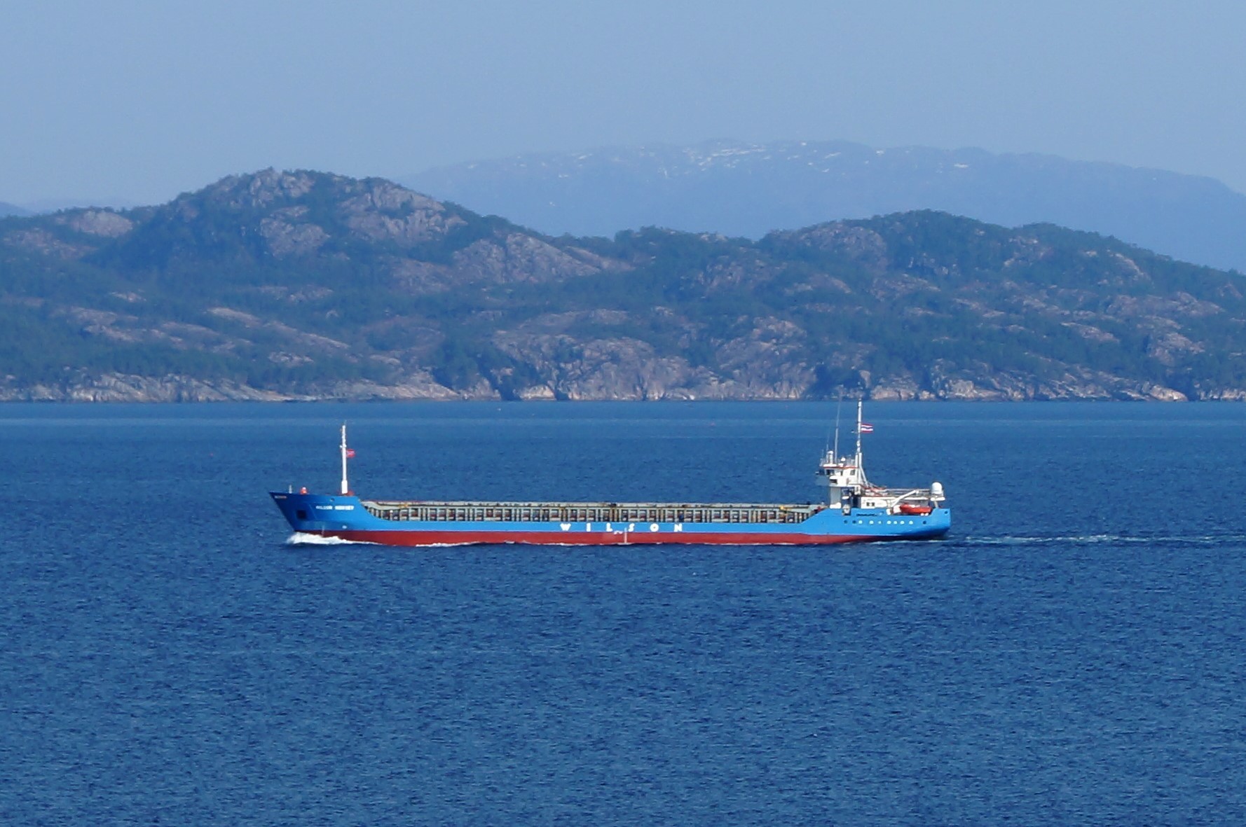 Cork Harbour Departure: WILSON MERSEY