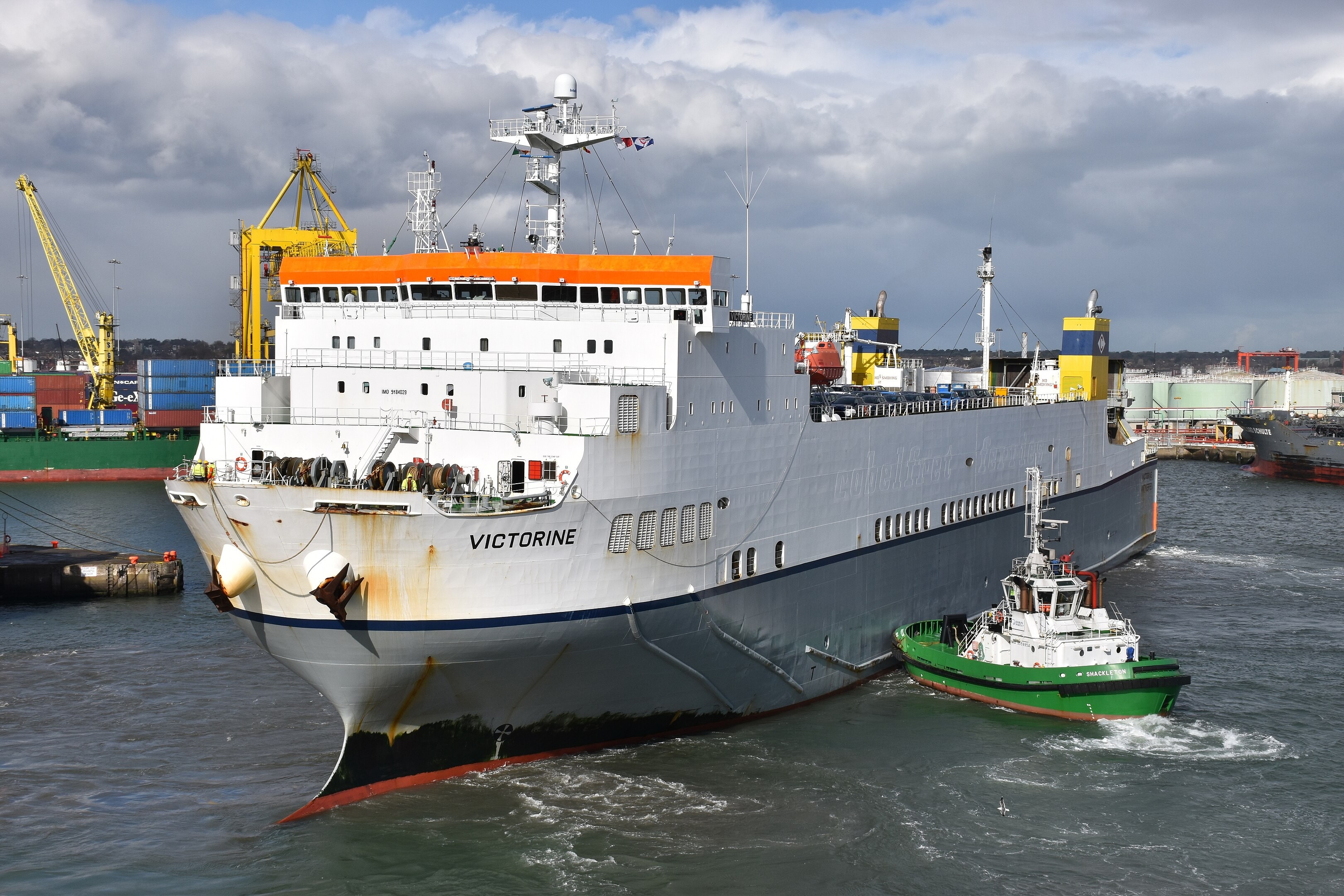  Irish Sea - VICTORINE            transiting Irish Sea off Wales