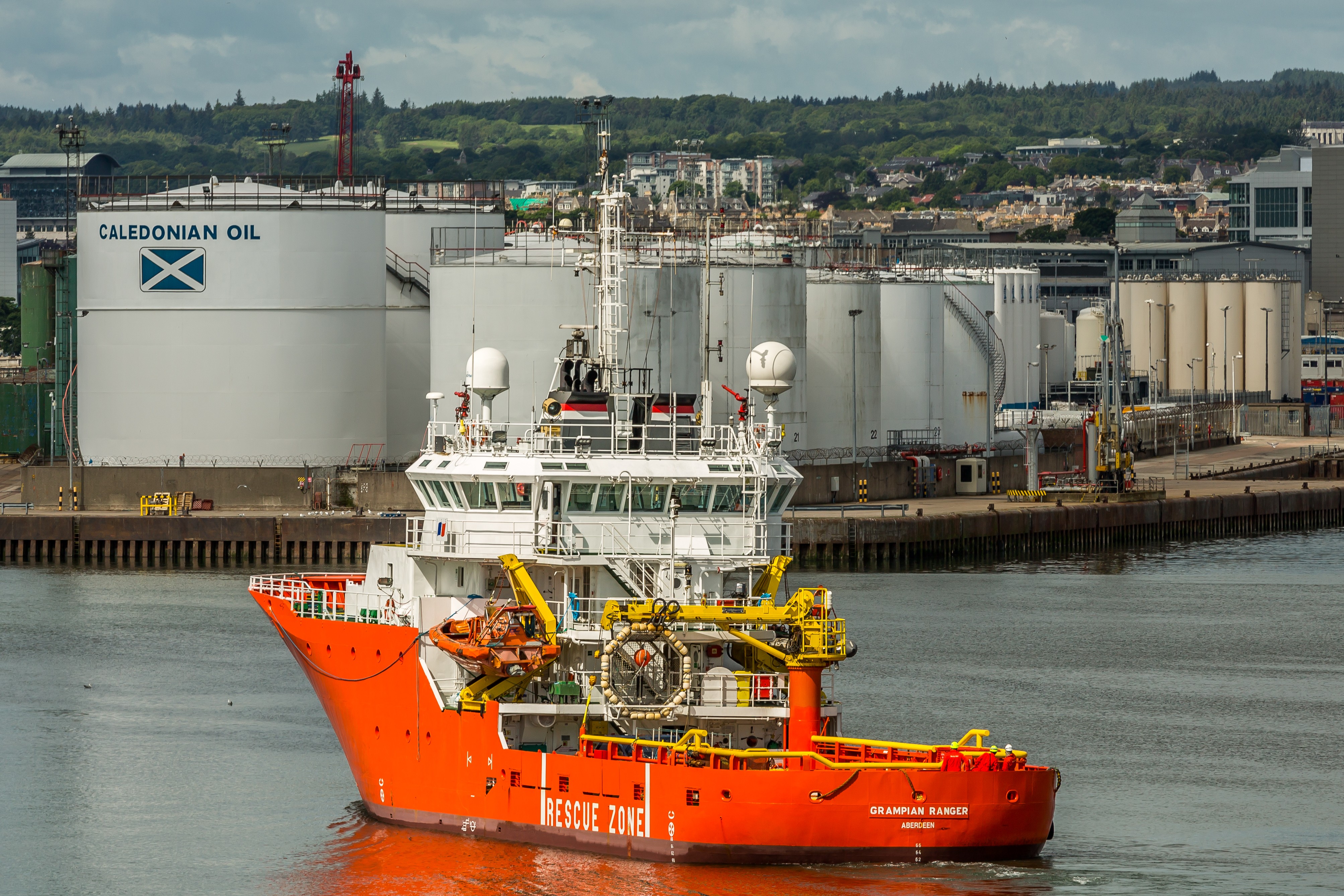  Scottish East Coast - GRAMPIAN RANGER      transiting Dornoch Firth Coast
