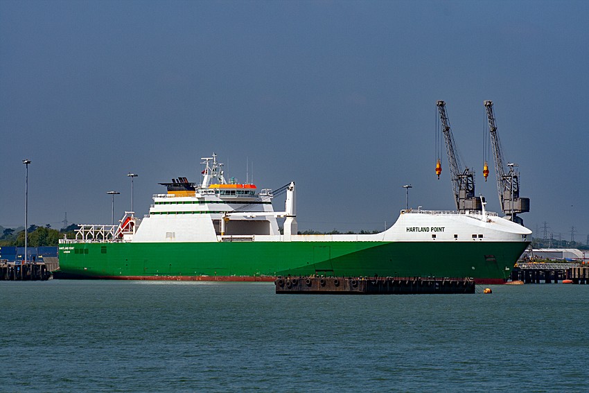 Transit: HARTLAND POINT       entering English South Coast at The Dover Strait