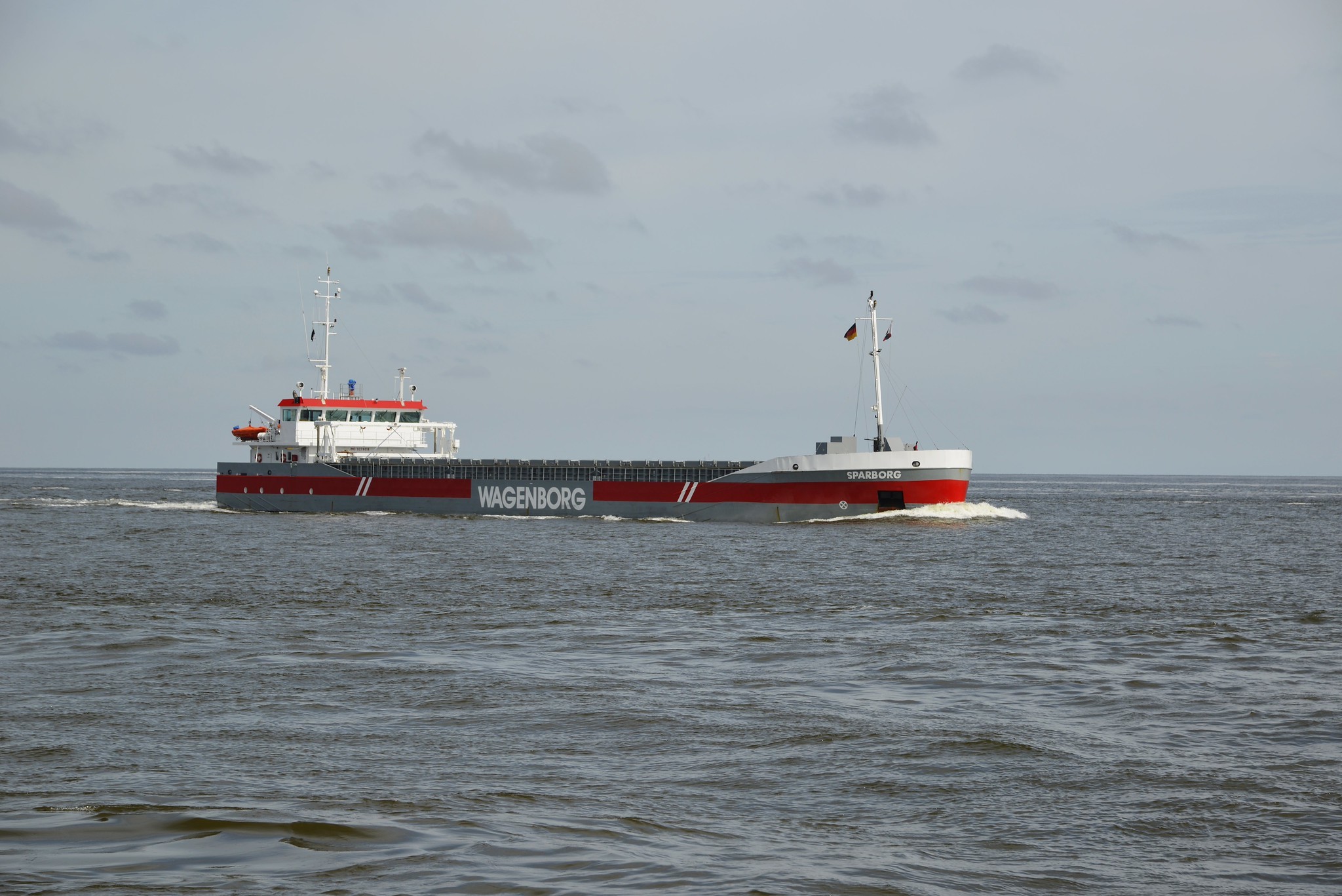 Transit: SPARBORG entering English South Coast at The Dover Strait