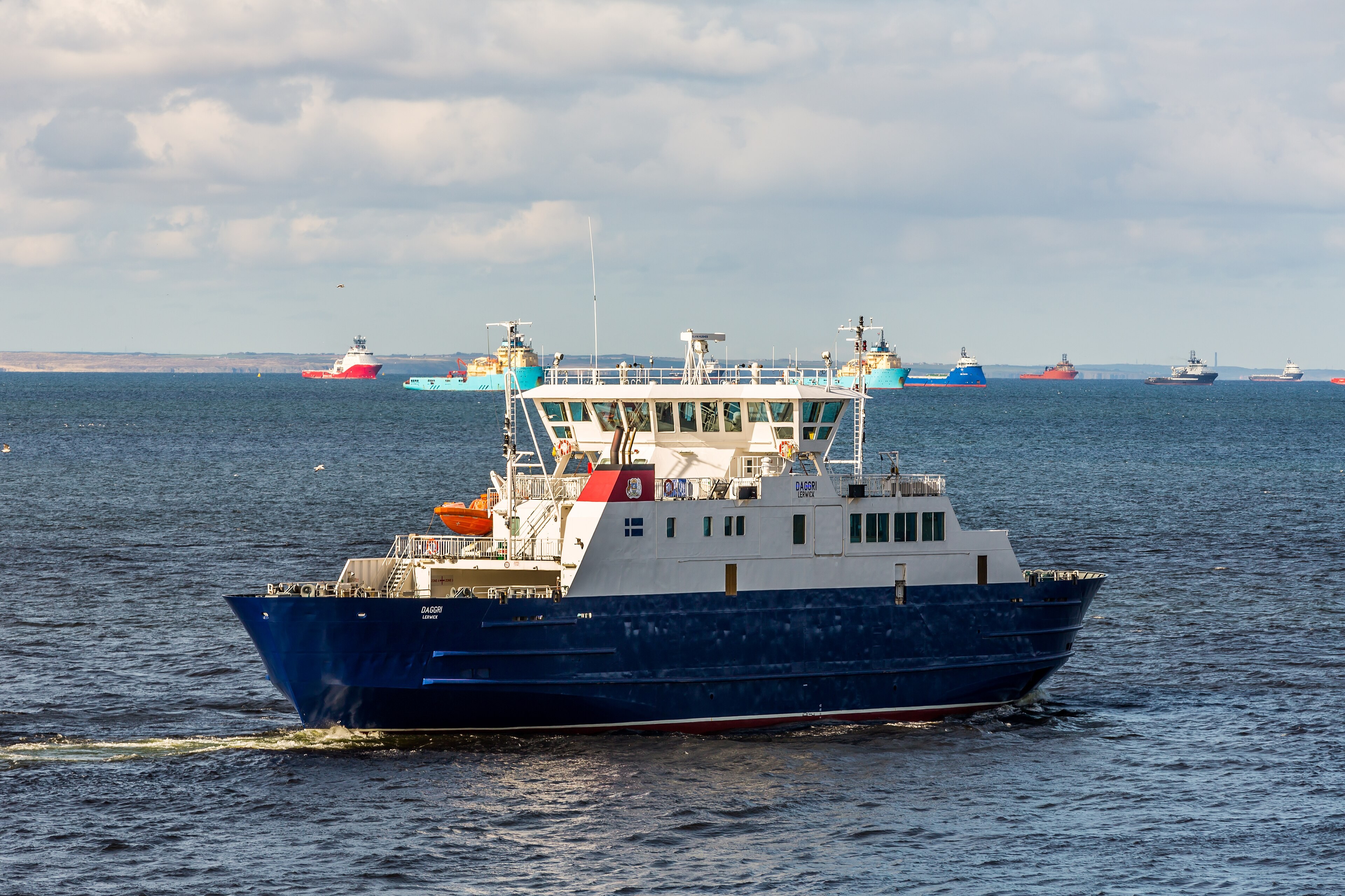  Scottish East Coast - DAGGRI               transiting John O'Groats Approach