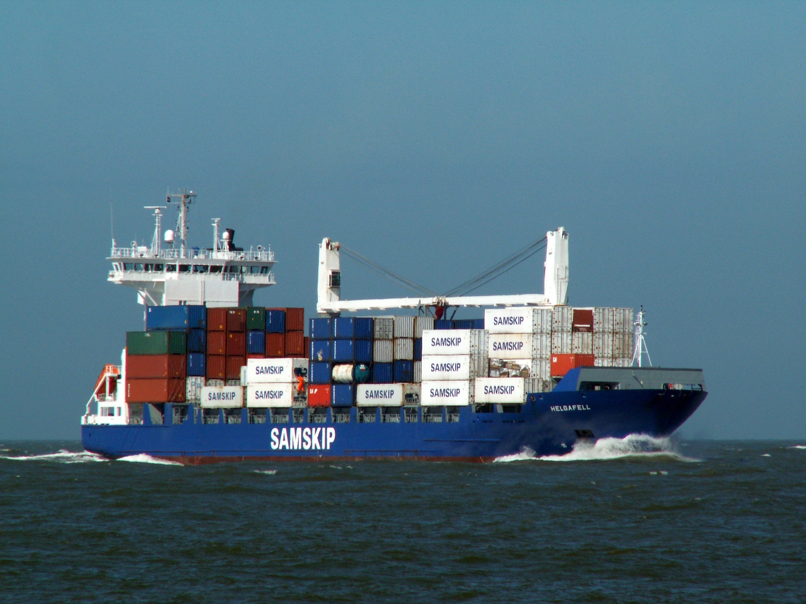  Scottish East Coast - HELGAFELL transiting Tayside Coast