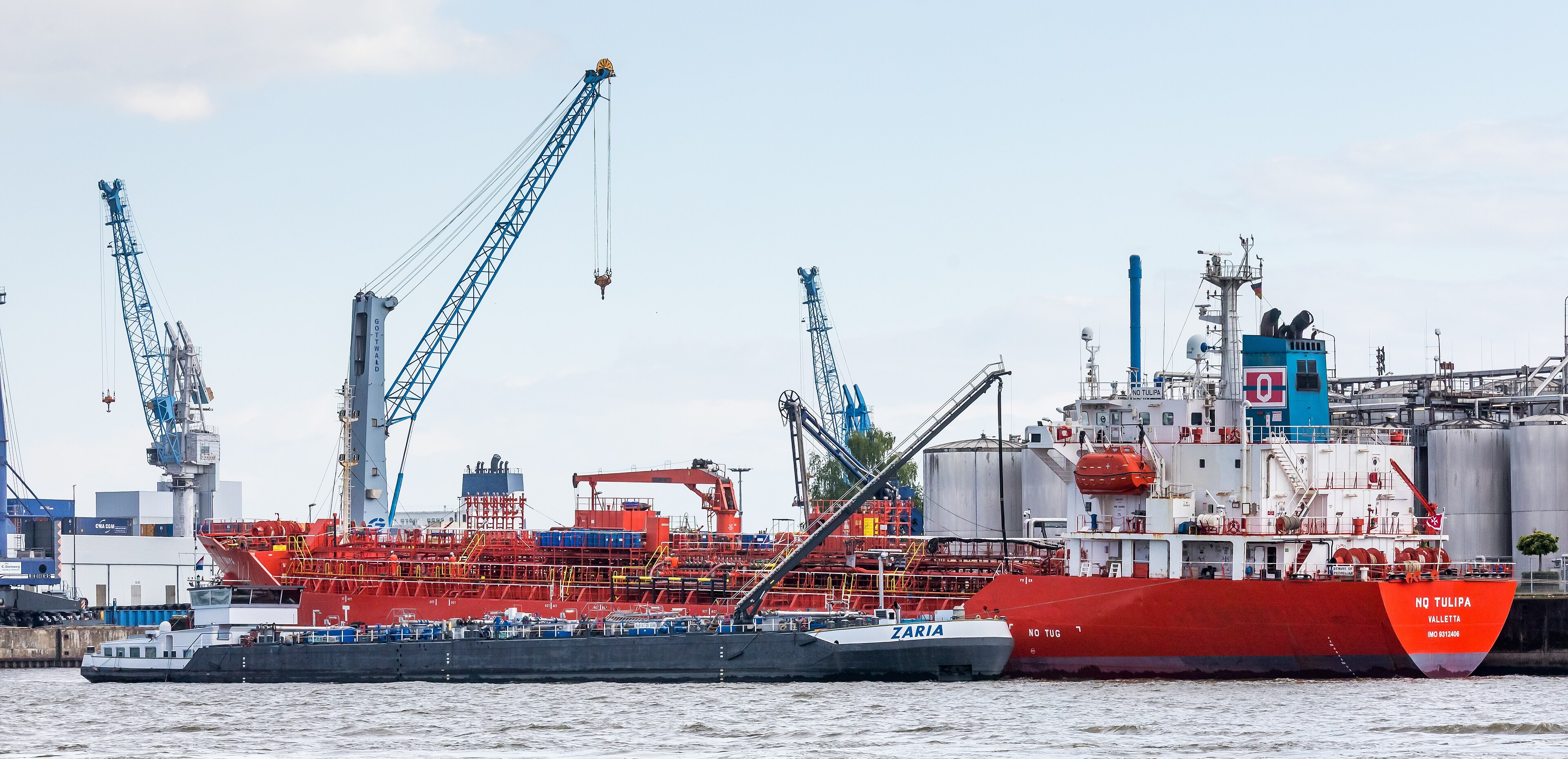 Transit: NQ TULIPA entering English South Coast at The Dover Strait
