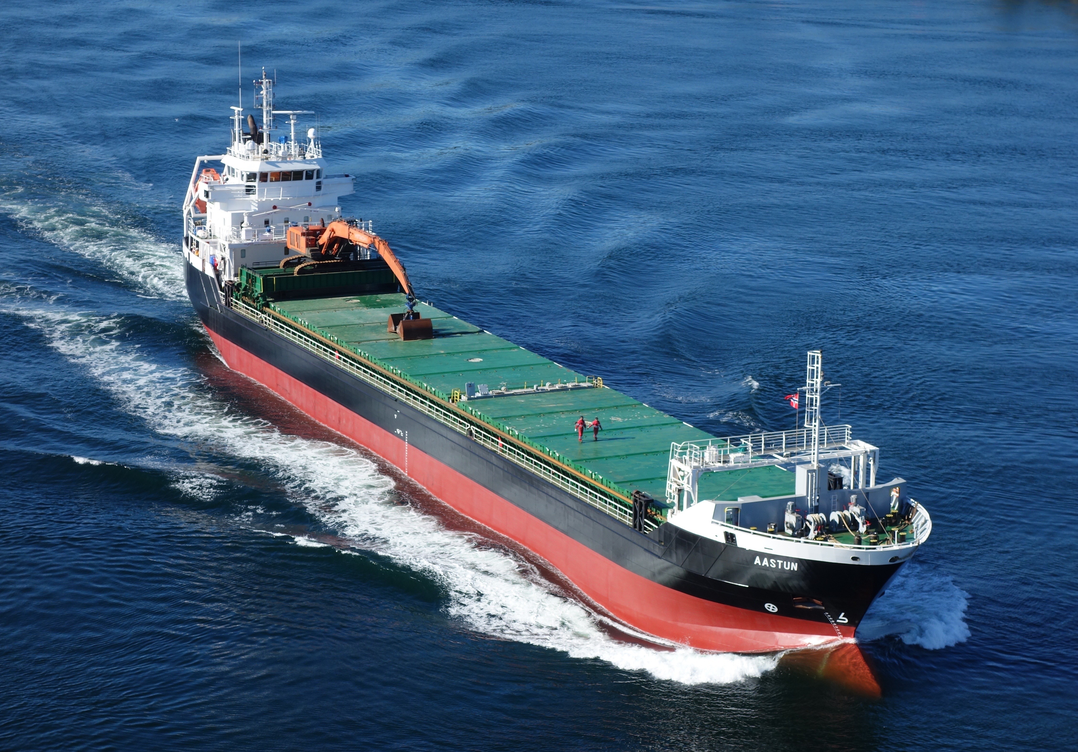 Transit: AASTUN entering English South Coast at The Dover Strait