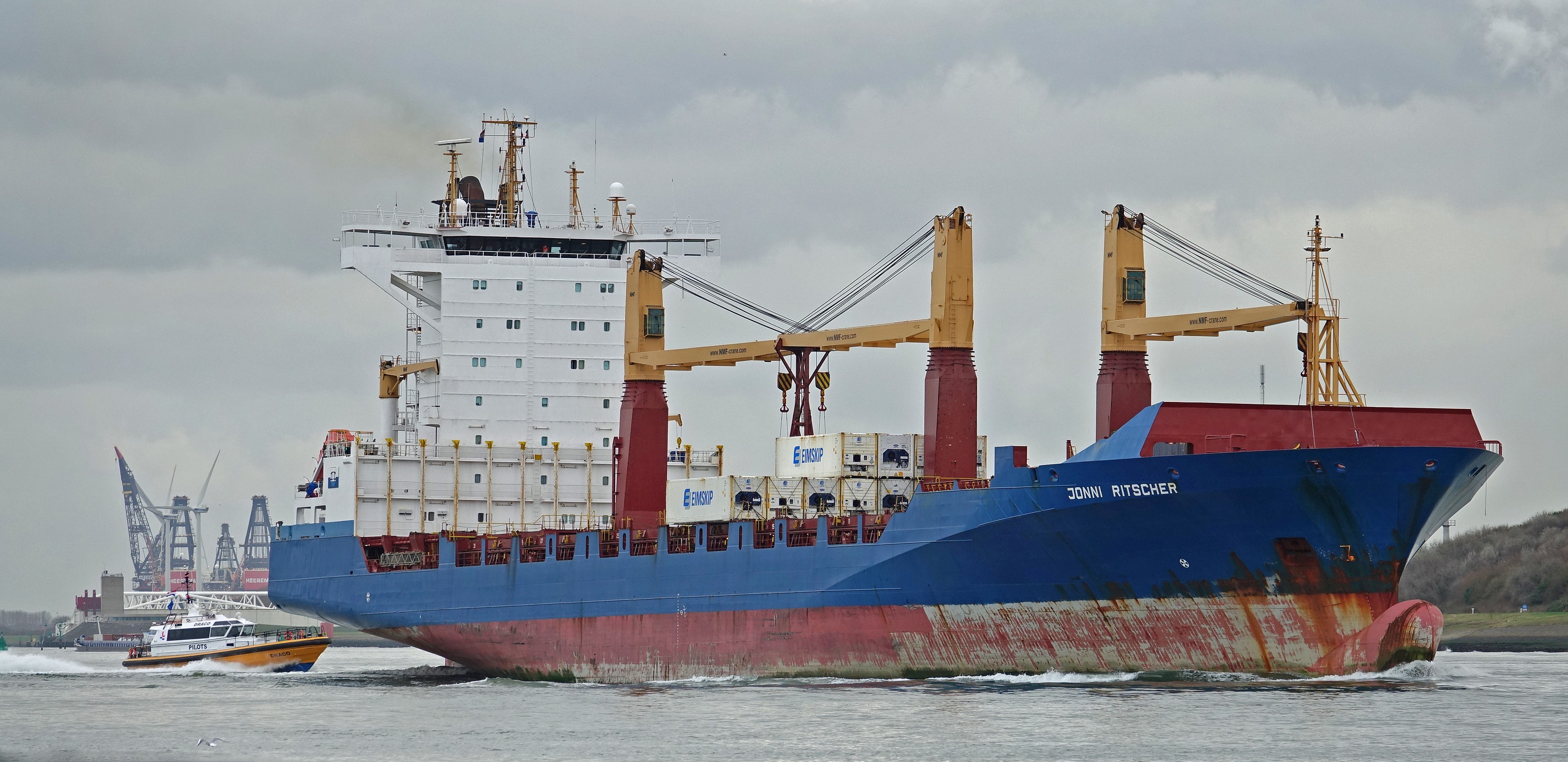  Scottish North Coast - JONNI RITSCHER transiting Thurso Coast