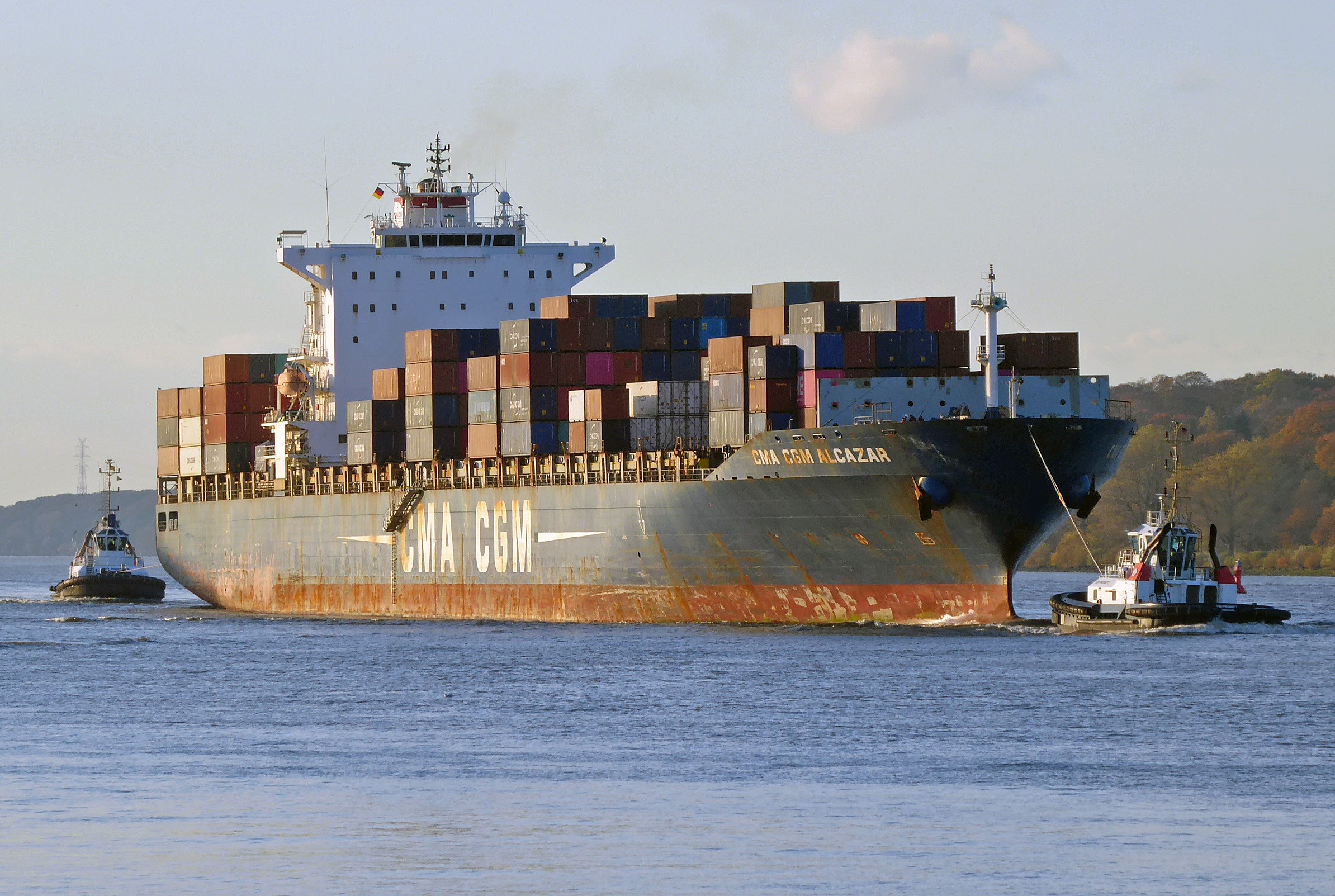 Felixstowe Departure: CMA CGM ALCAZAR     