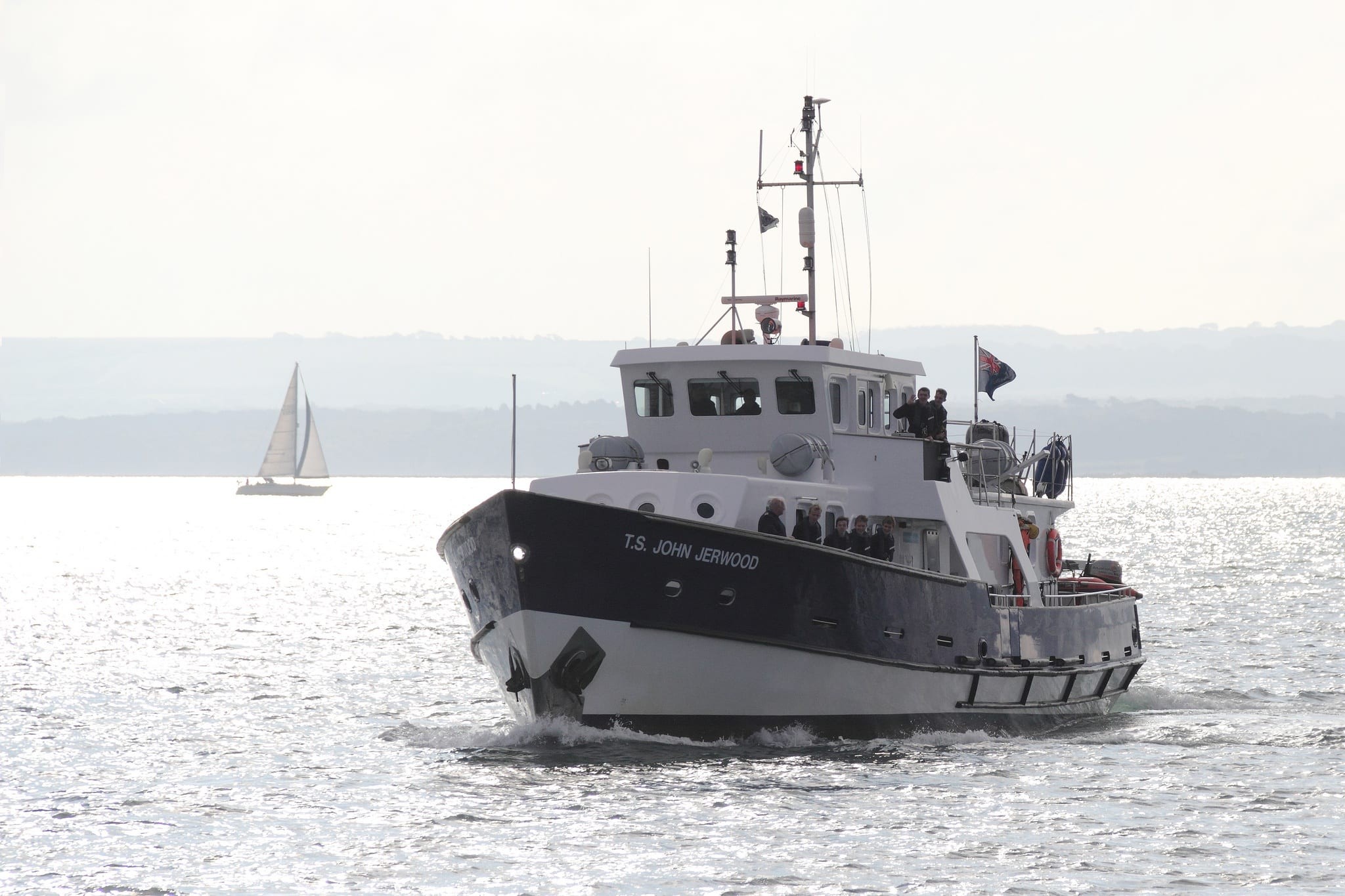  Irish Sea - TS JOHN JERWOOD      transiting North Channel Belfast
