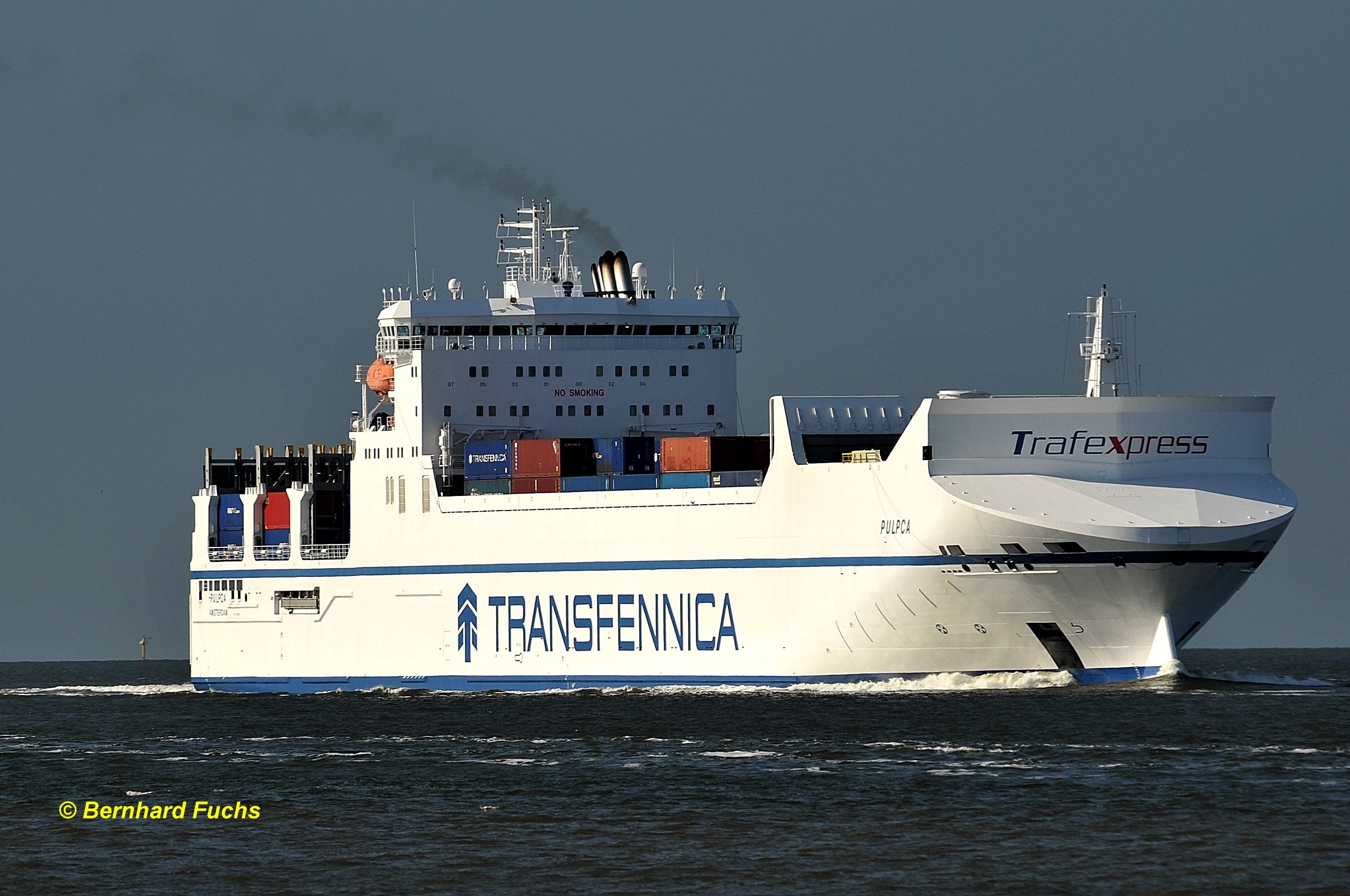 Transit: PULPCA               entering English South Coast at The Dover Strait