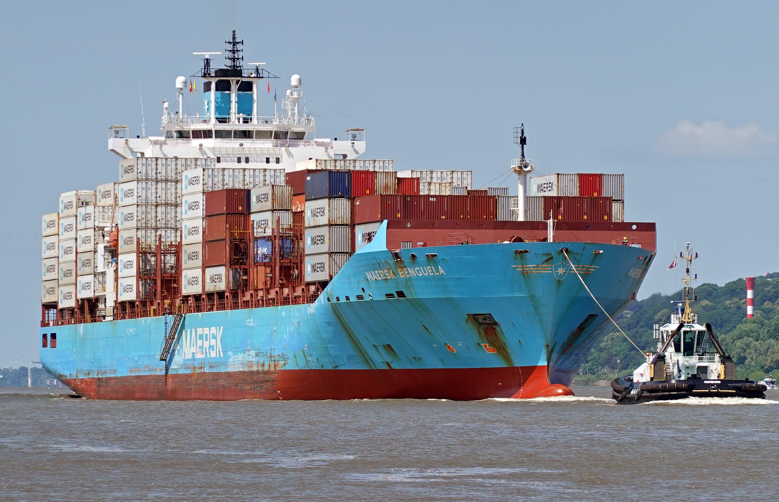 Southampton Departure: MAERSK BENGUELA     