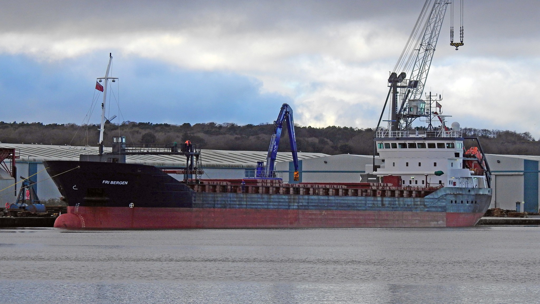 Cork Harbour Departure: FRI BERGEN          