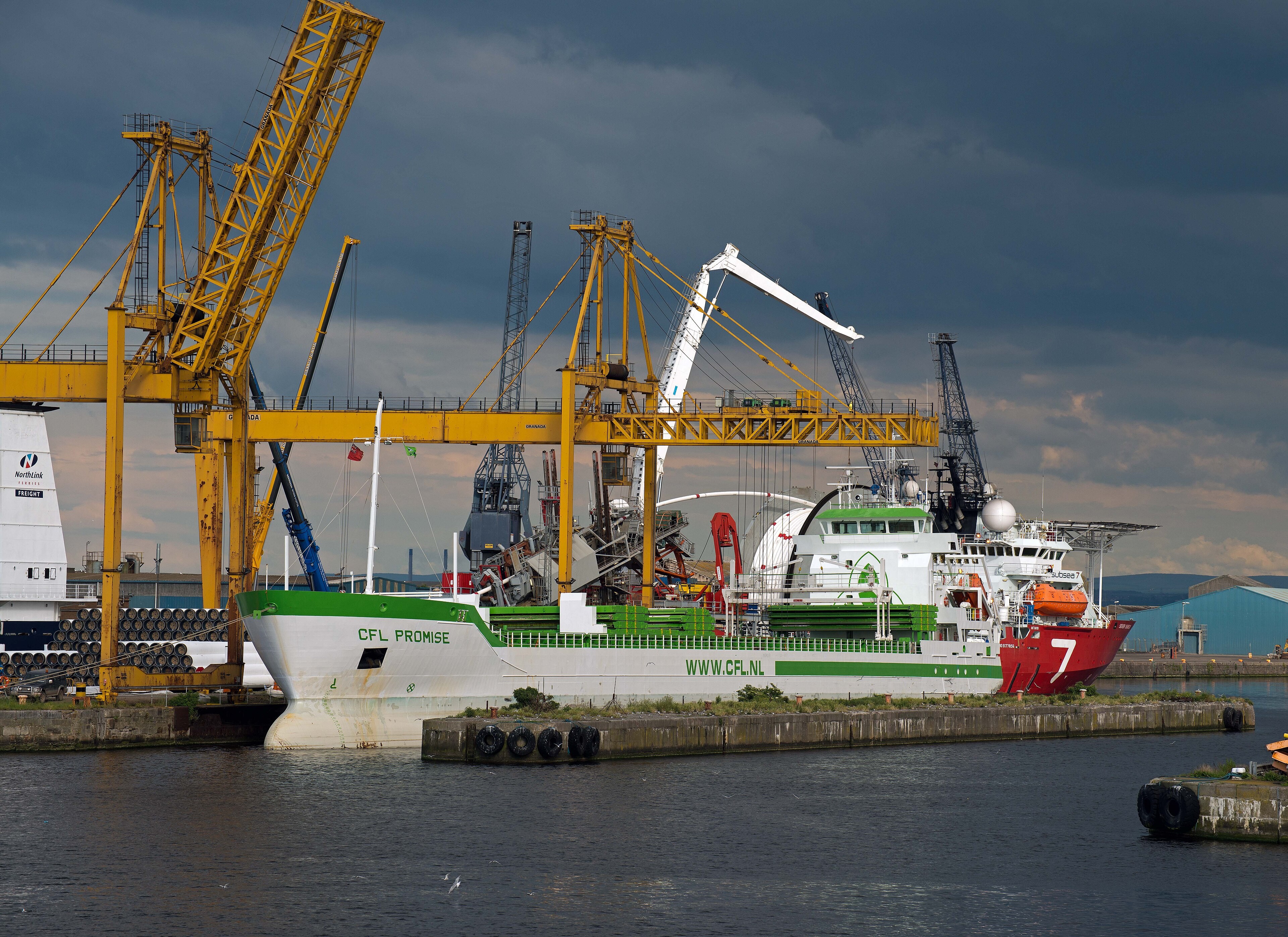  Scottish East Coast - PROMISE              transiting Forth & Tay Coast