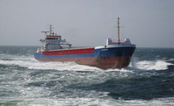  Irish Sea - EEMS DELF transiting St Georges Channel
