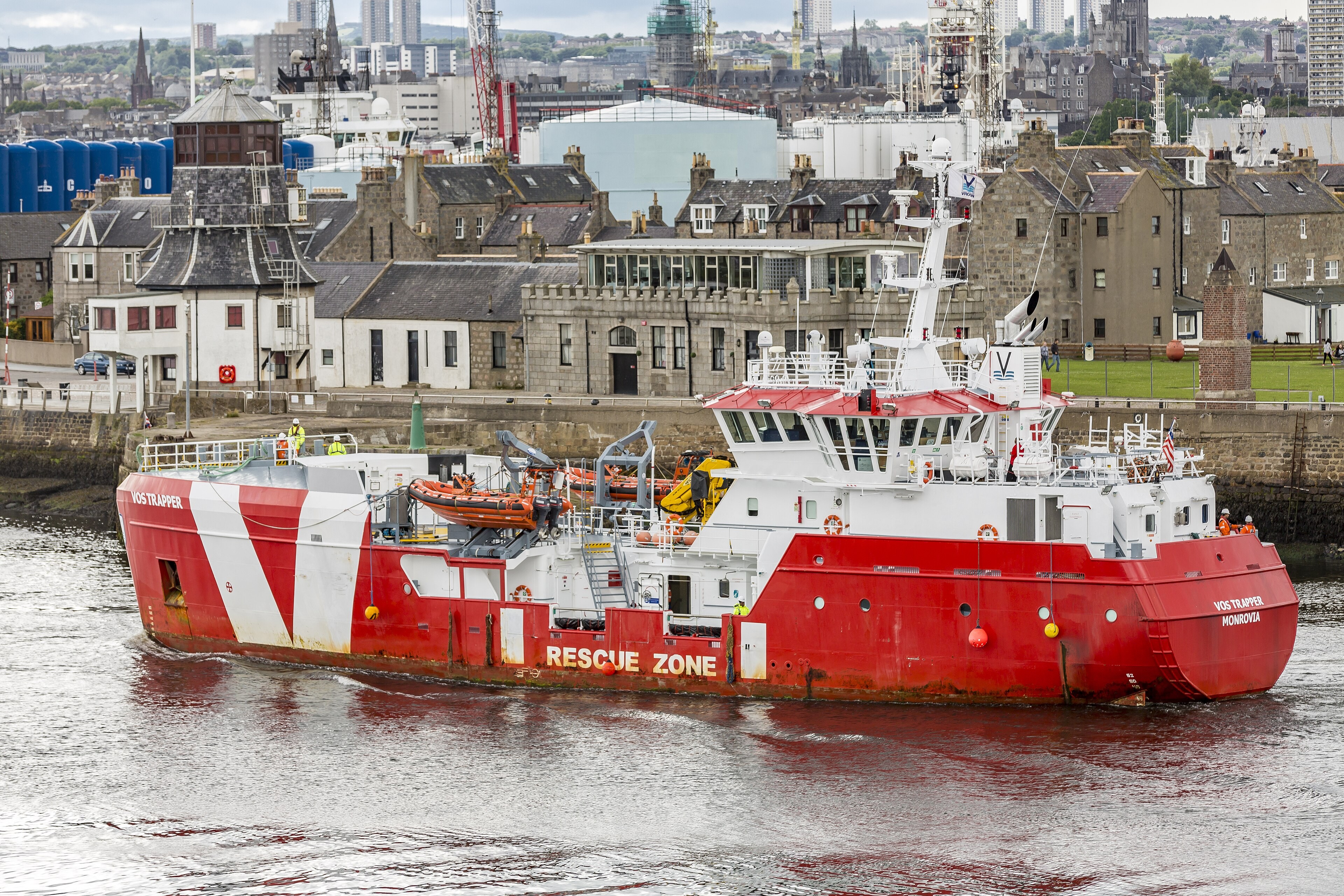  Scottish East Coast - VOS TRAPPER transiting Aberdeenshire Coast