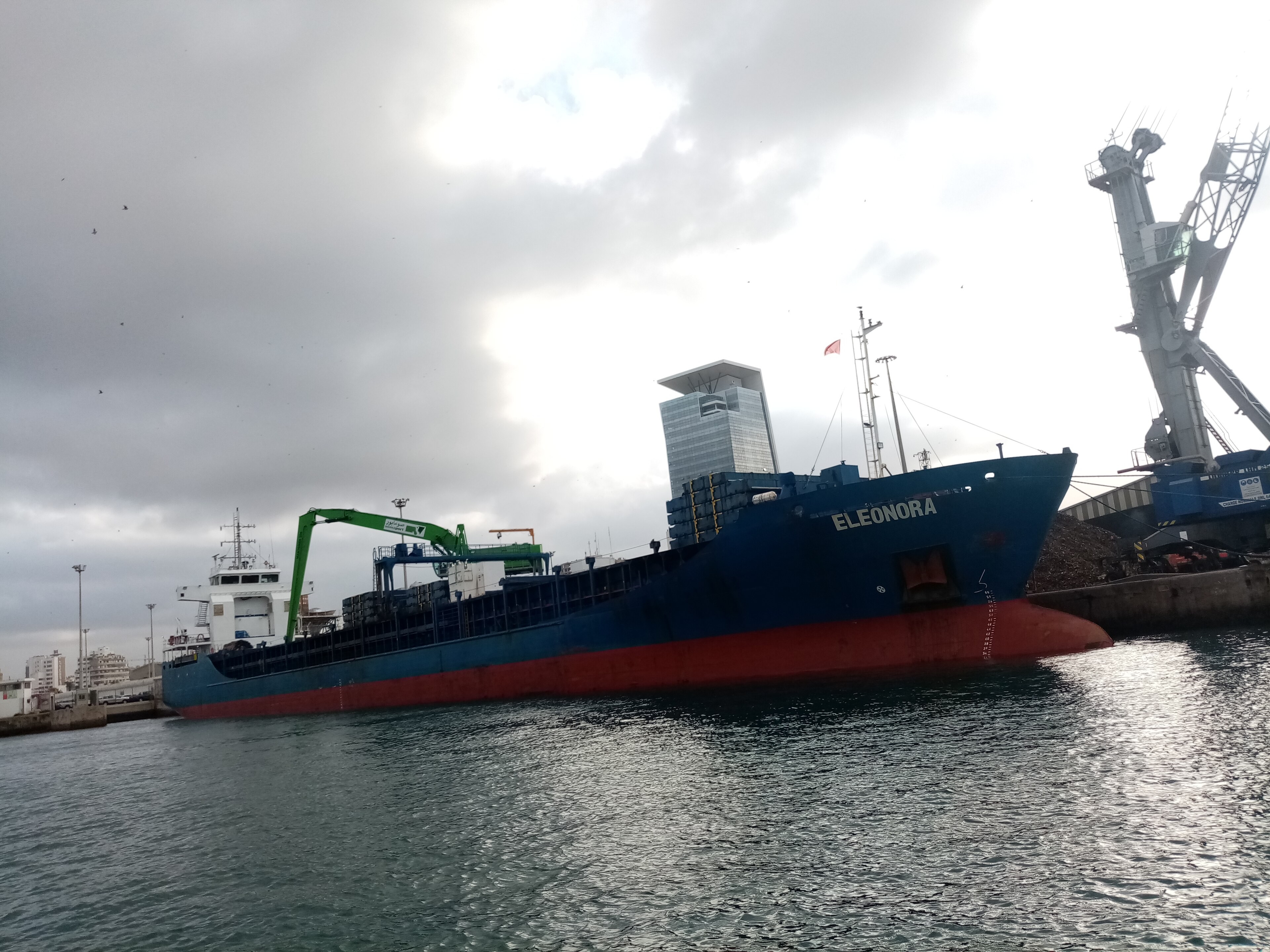 Transit: ELEONORA entering English South Coast at The Dover Strait