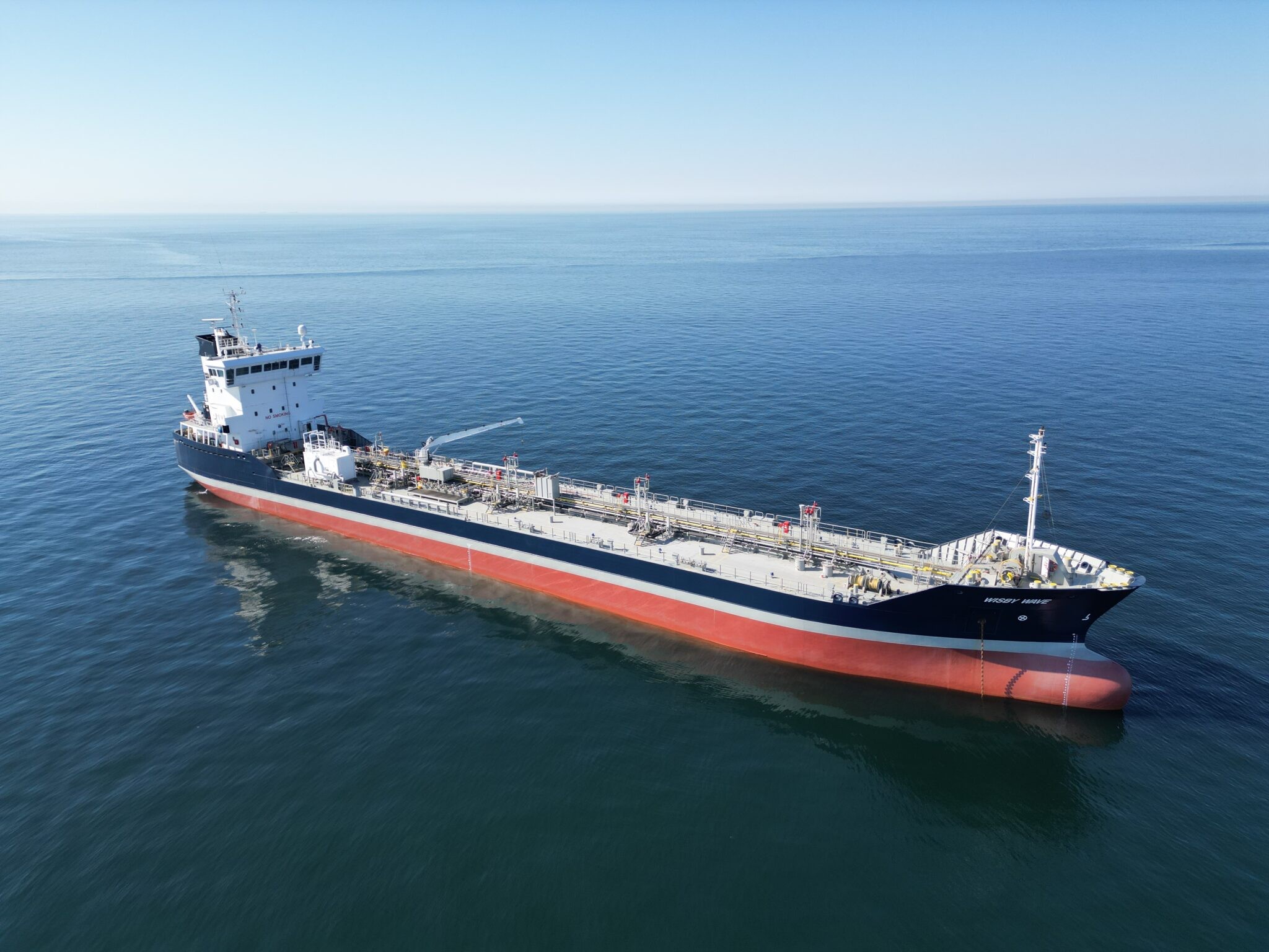  Scottish West Coast - WISBY WAVE           transiting North Channel at Belfast