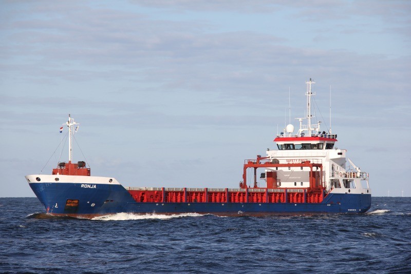Transit: RONJA entering English South Coast at The Dover Strait
